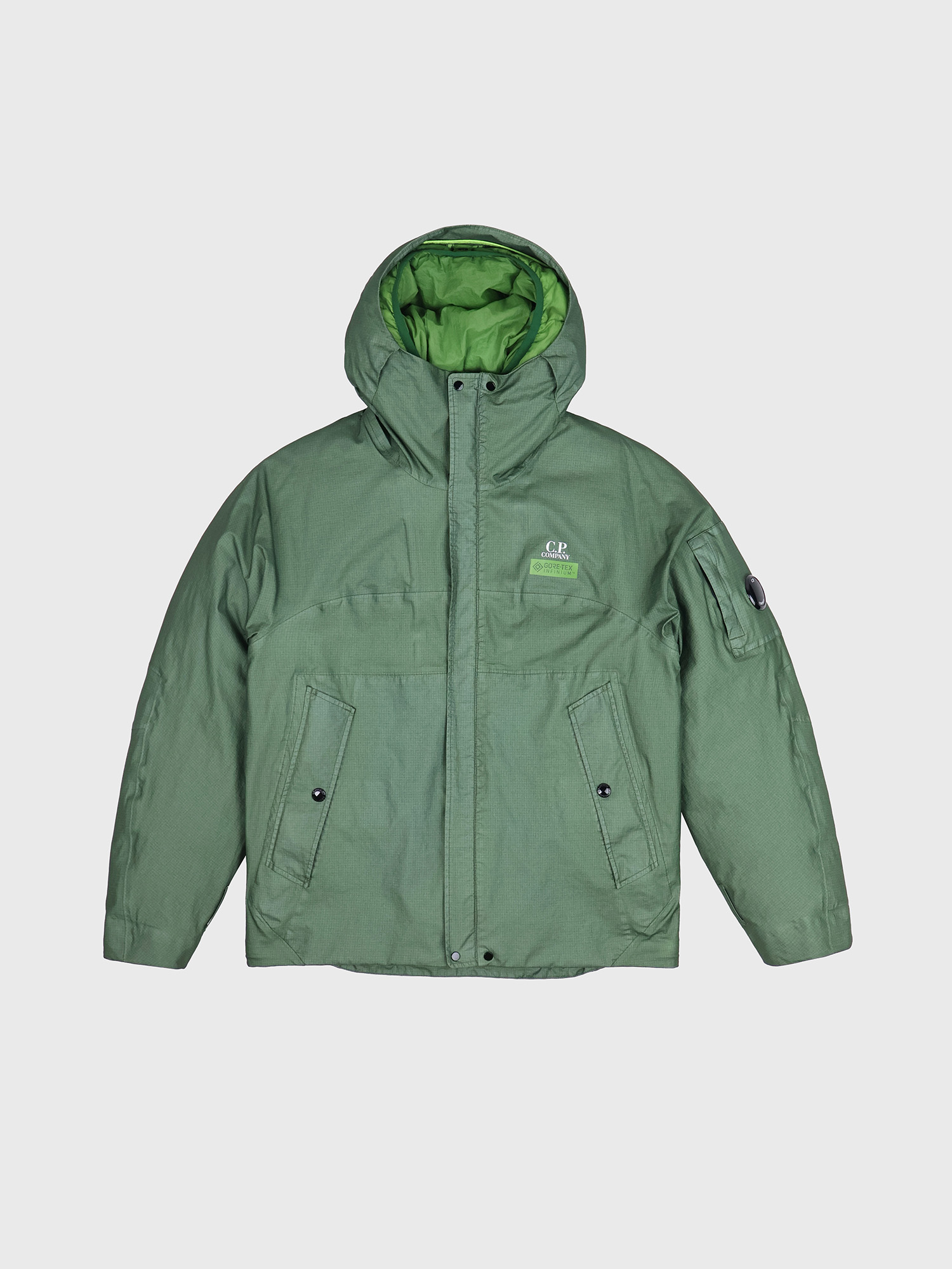 Пуховик C.P. Company Gore G-Type Piquant Green