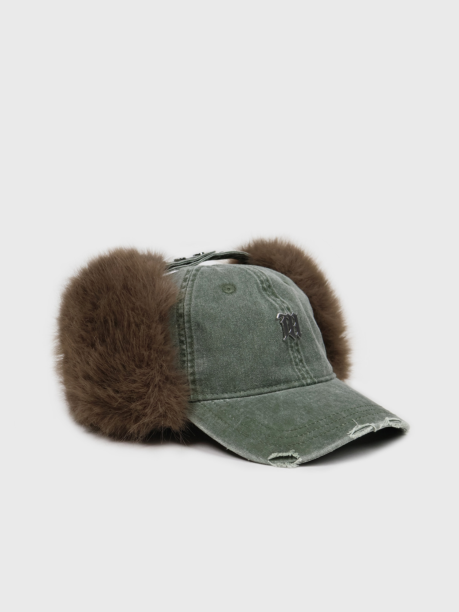 Бейсболка-шапка Misbhv Sankt Moritz Fur Olive