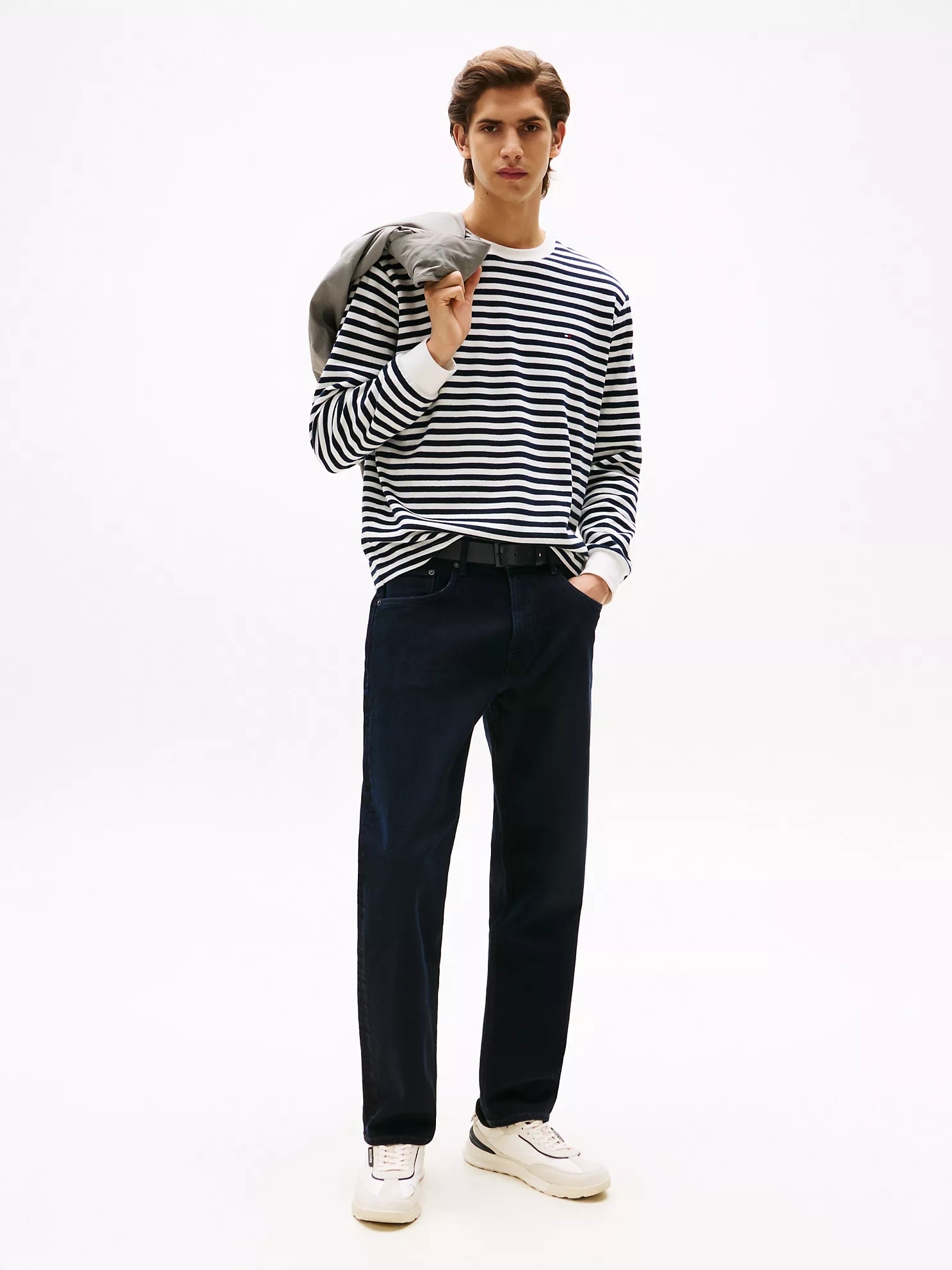 Джинсы Tommy Hilfiger Tapered Relaxed-Fit Jean Night Blue