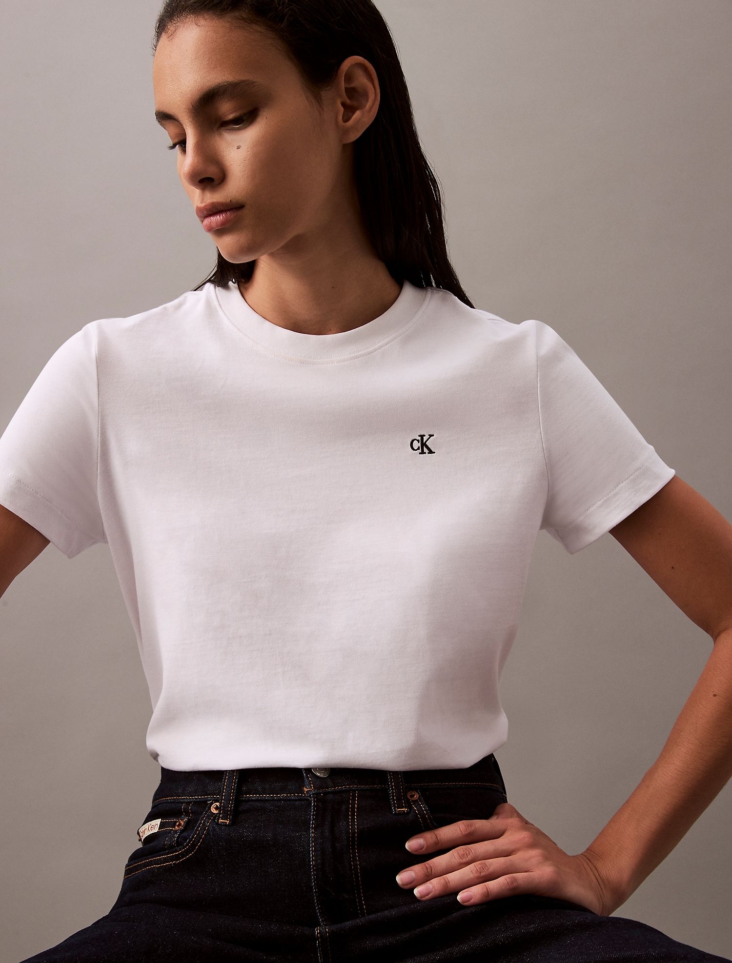 Футболка Calvin Klein Archive Logo T-Shirt Brilliant White