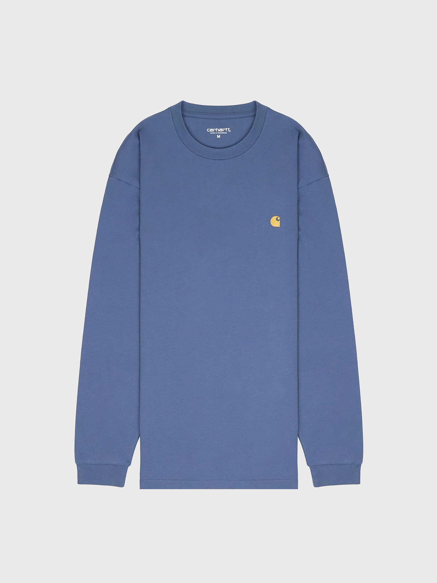 Лонгслив Carhartt WIP Chase Icesheet / Gold