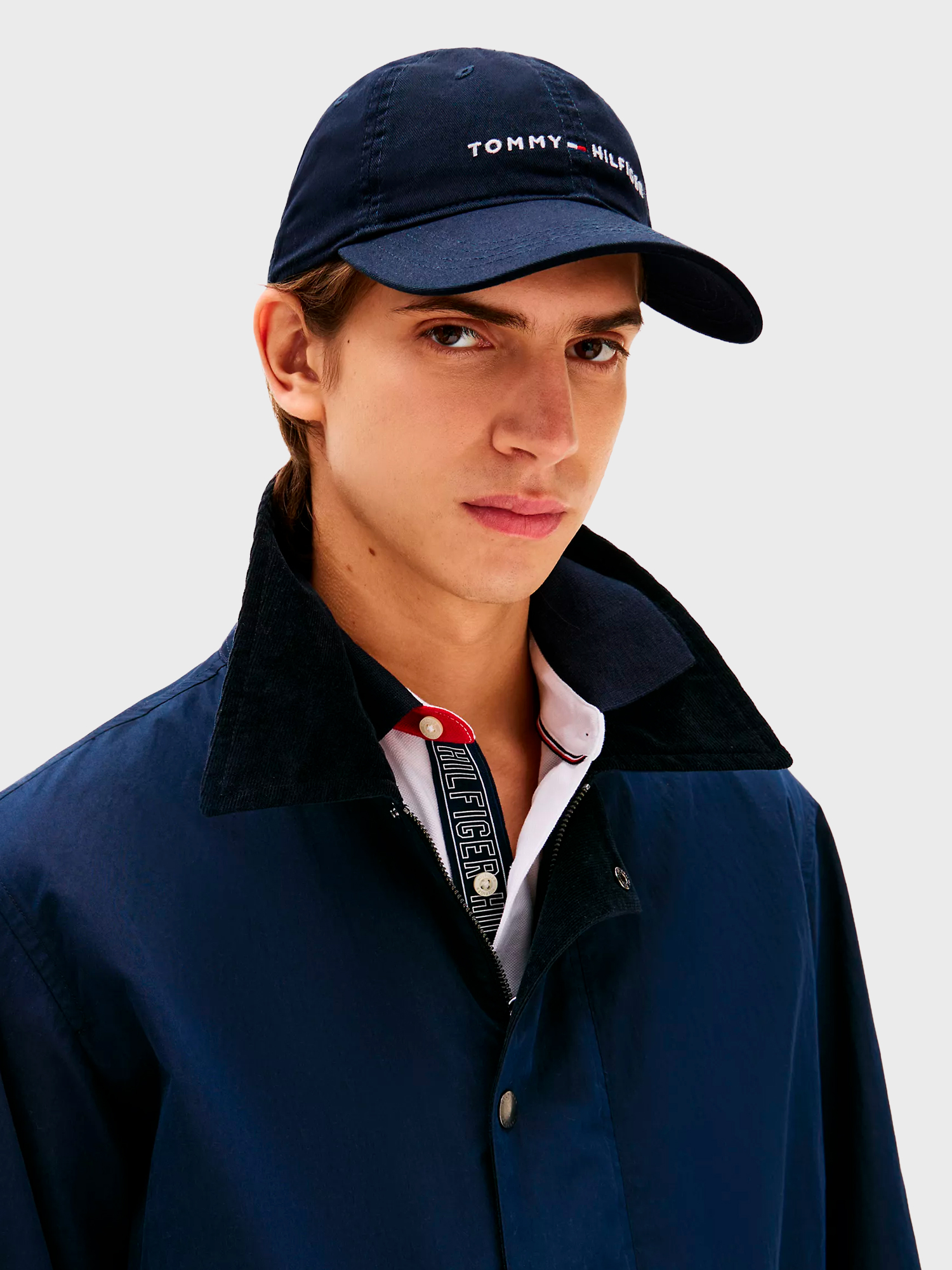 Бейсболка Tommy Hilfiger Embroidered Tommy Logo Sky Captain
