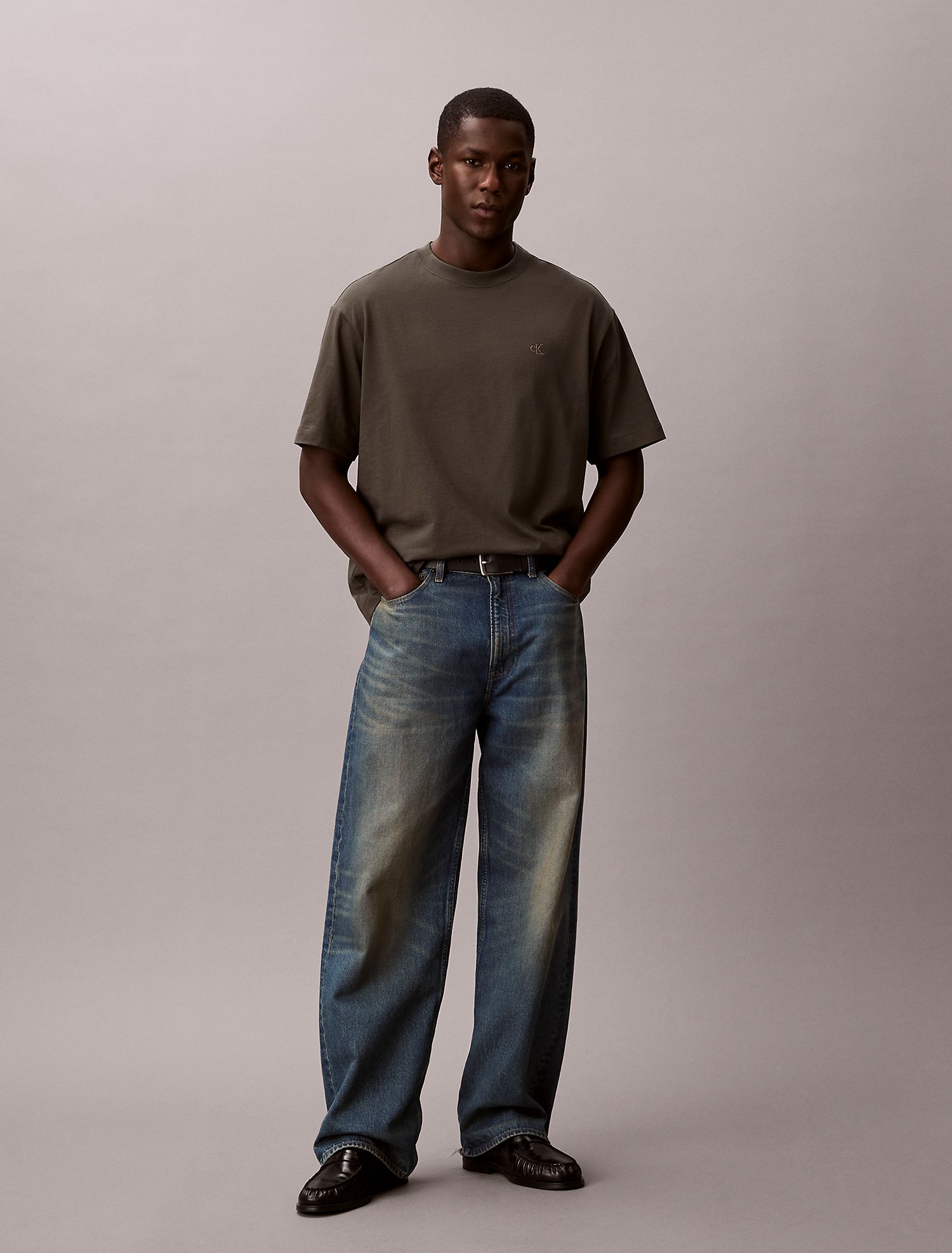 Футболка Calvin Klein Archive Logo Relaxed Beluga
