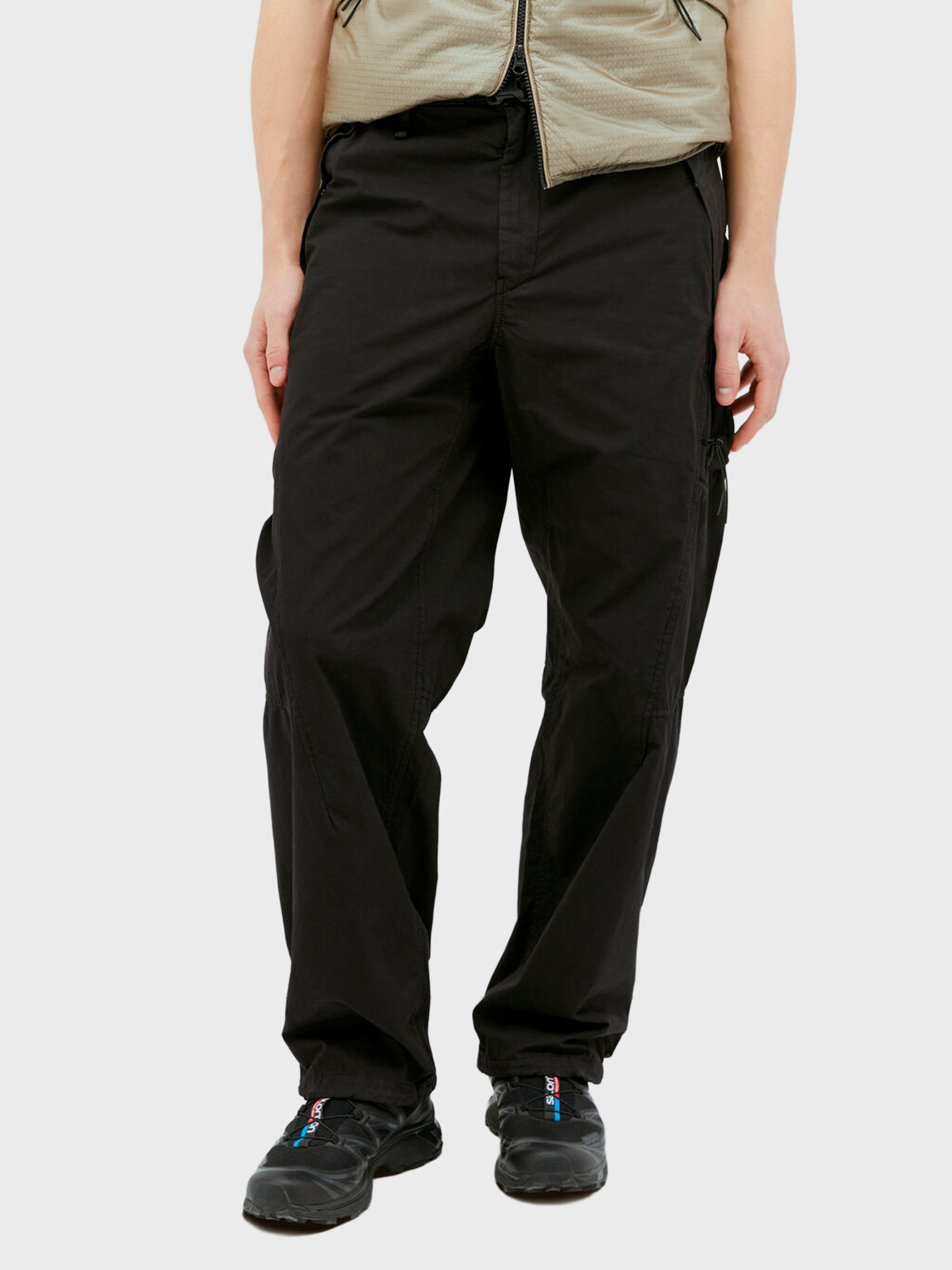 Брюки C.P. Company Micro Reps Loose Fit Black