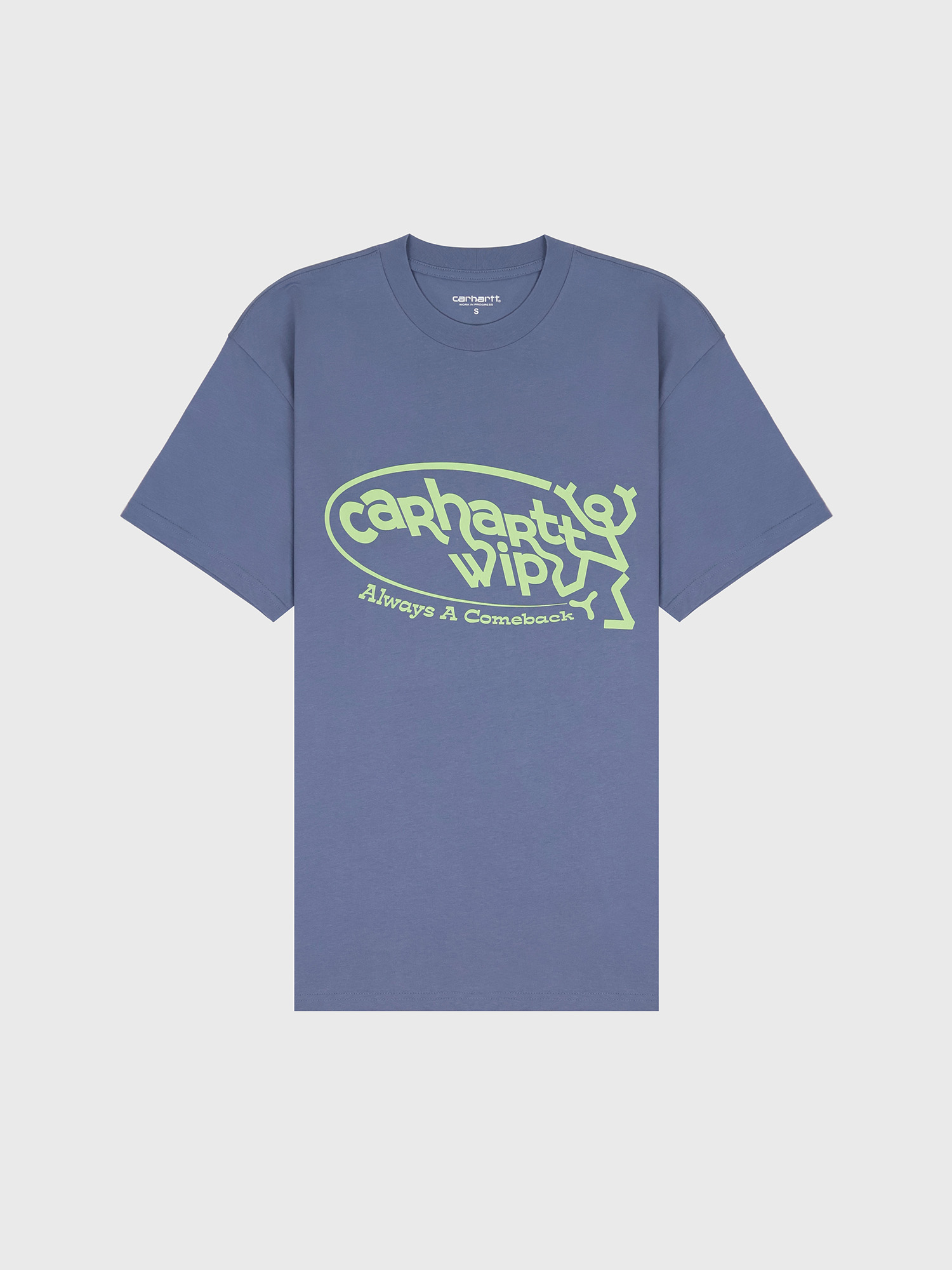 Футболка Carhartt WIP Always A Come Back Shady Blue
