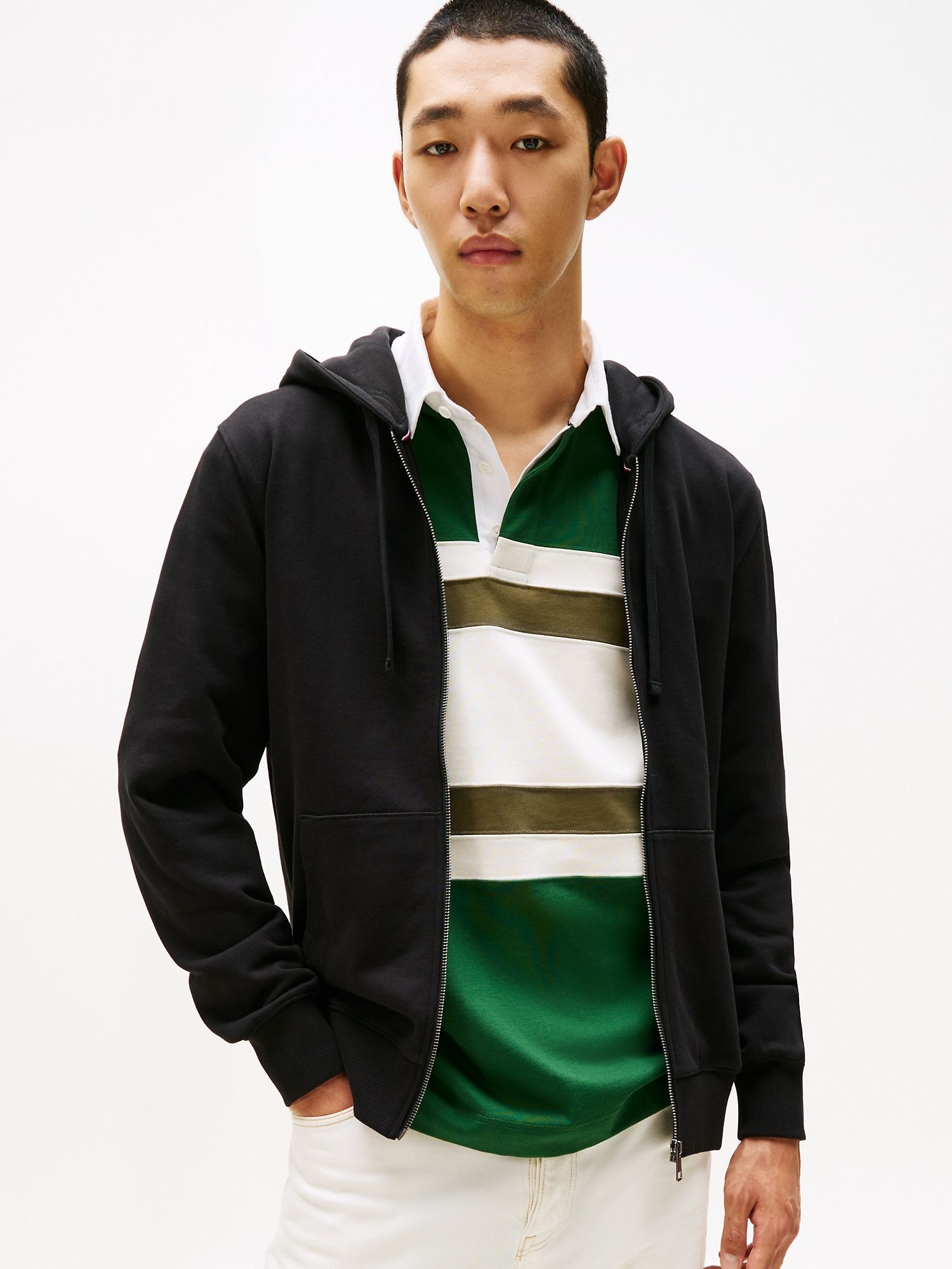 Худи на молнии Tommy Hilfiger Classic Zip Black