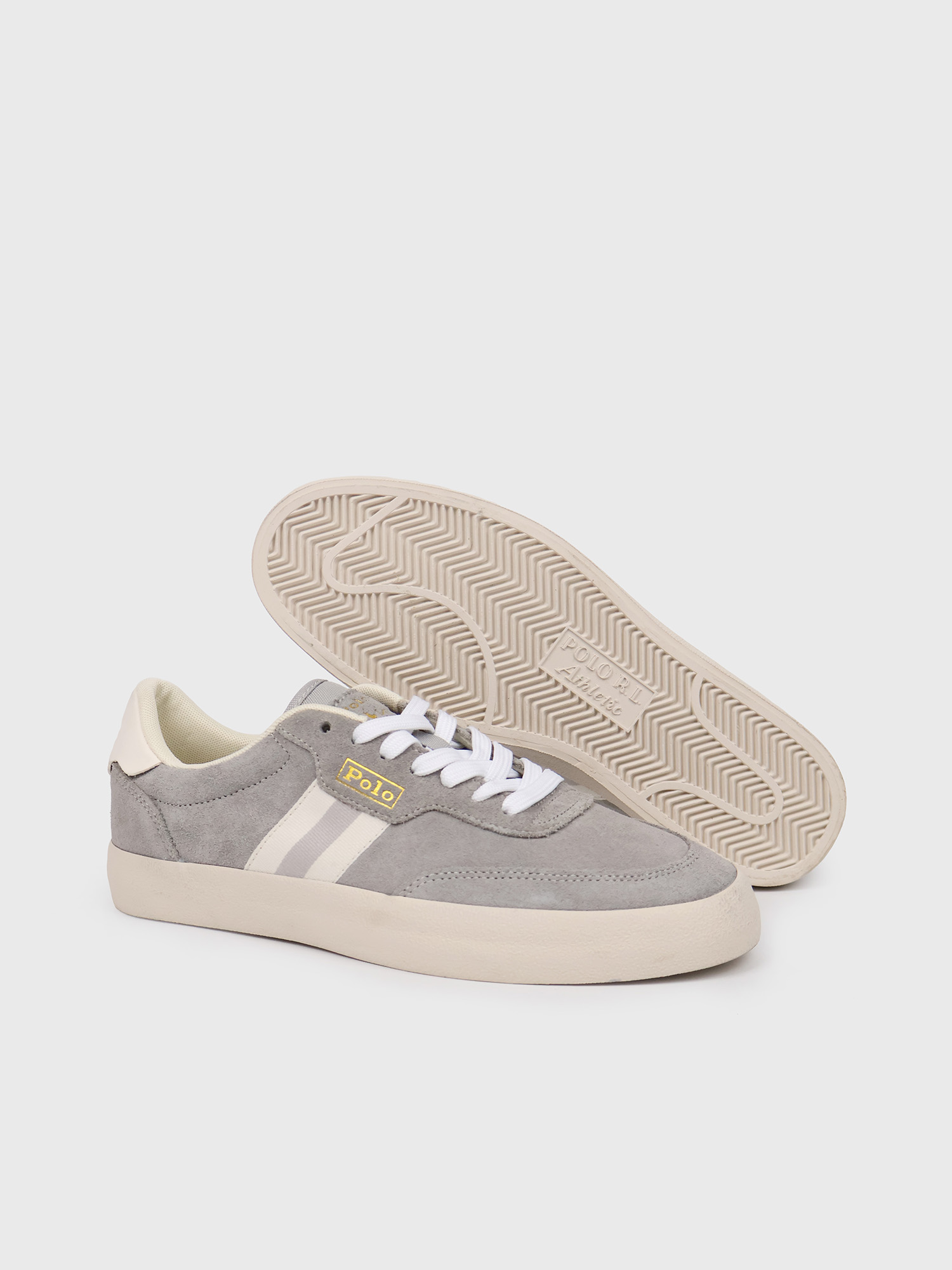 Кеды Polo Ralph Lauren Court VLC Grey / White