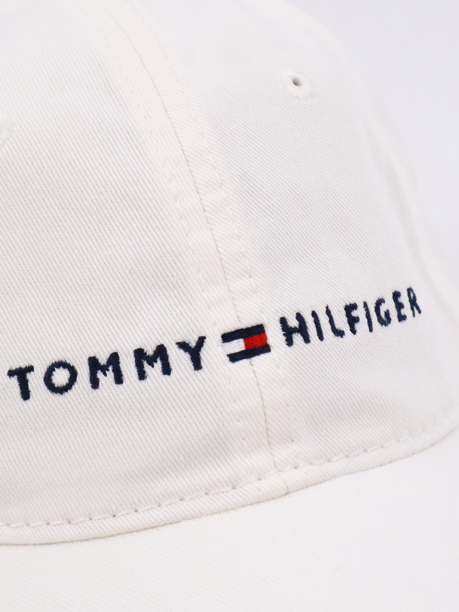 Бейсболка Tommy Hilfiger Embroidered Tommy Logo Bright White