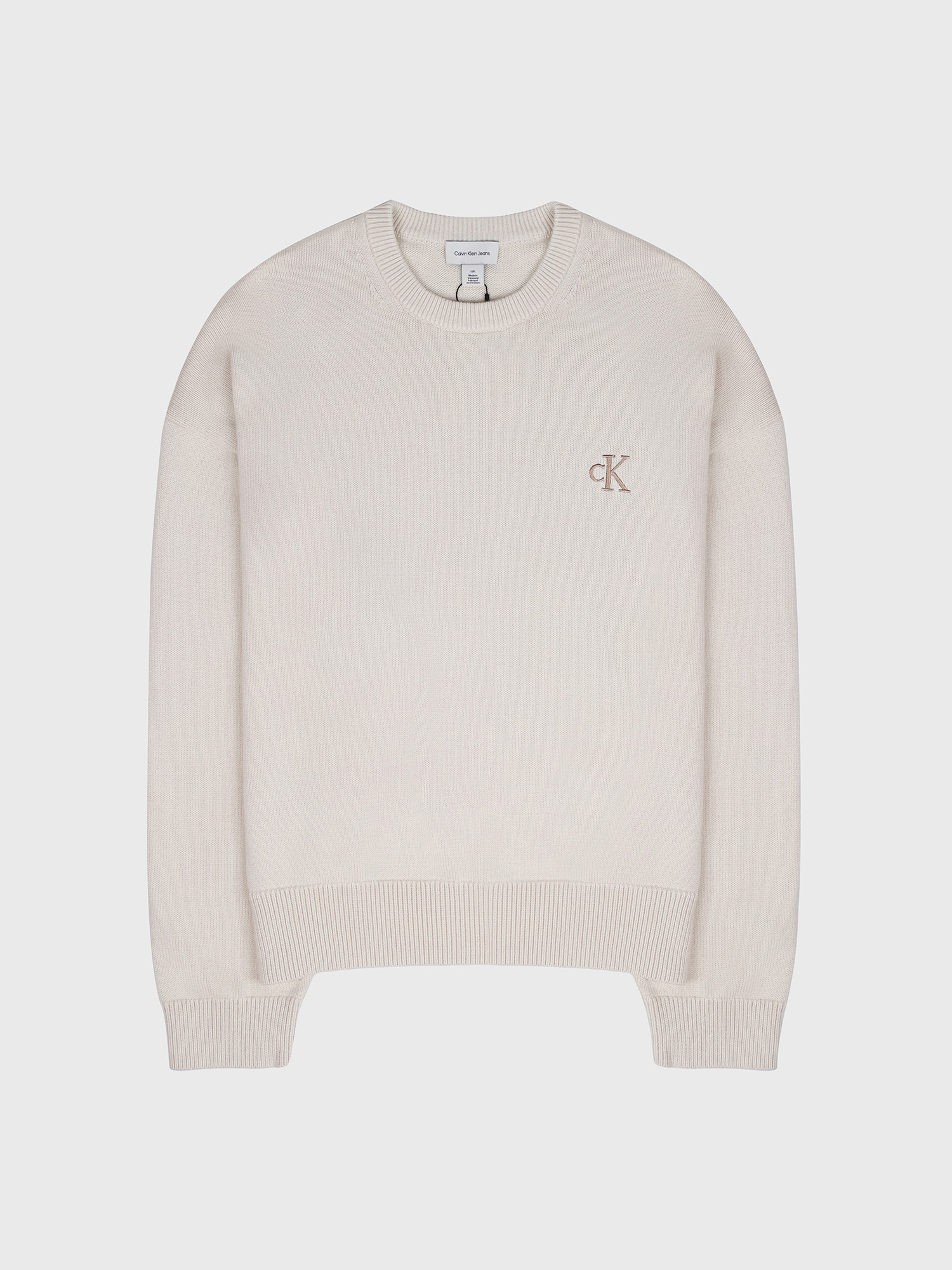 Свитер Calvin Klein Cotton Relaxed Faded Tofu