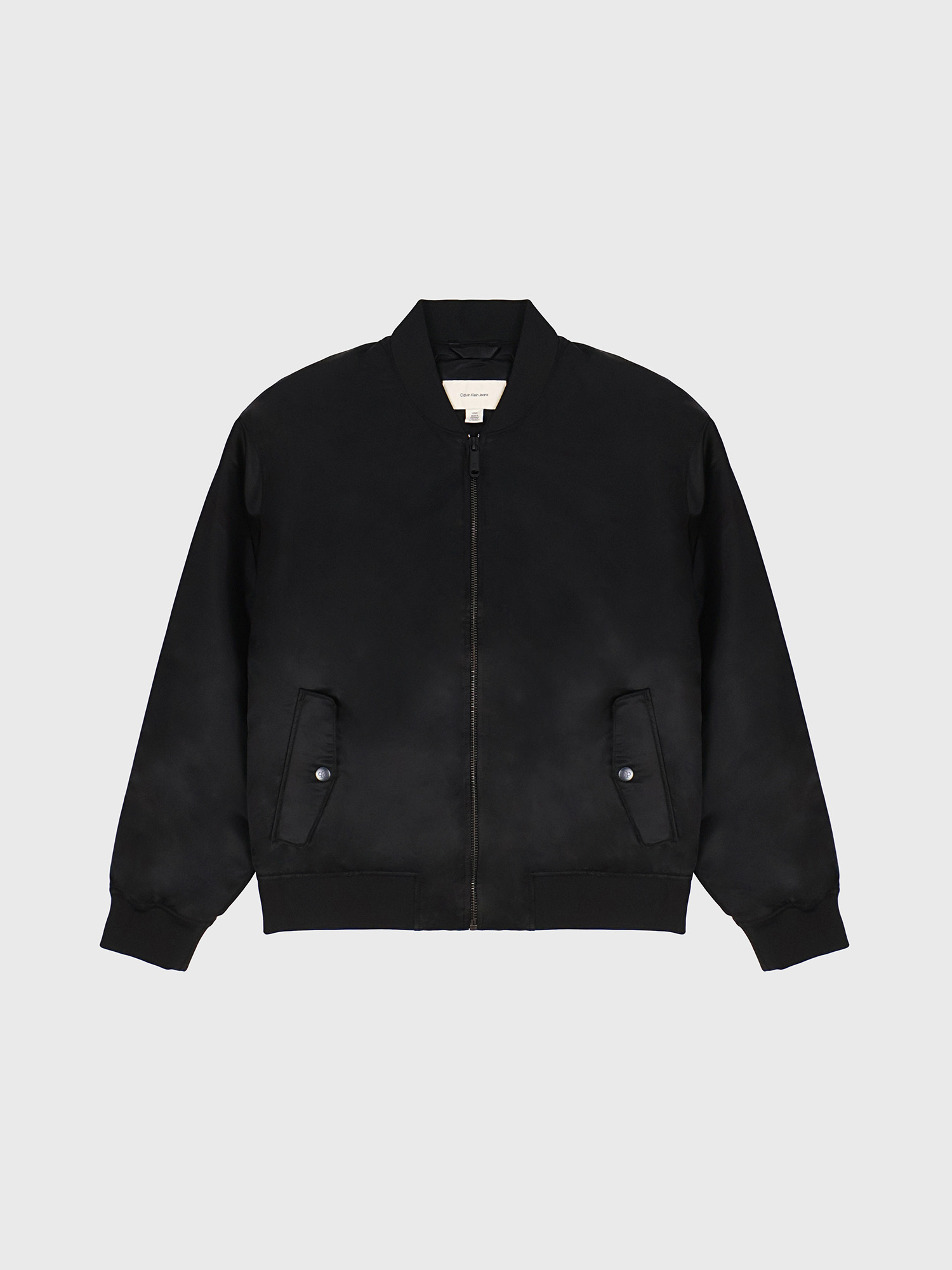 Утепленный Бомбер Calvin Klein Twill Nylon Black