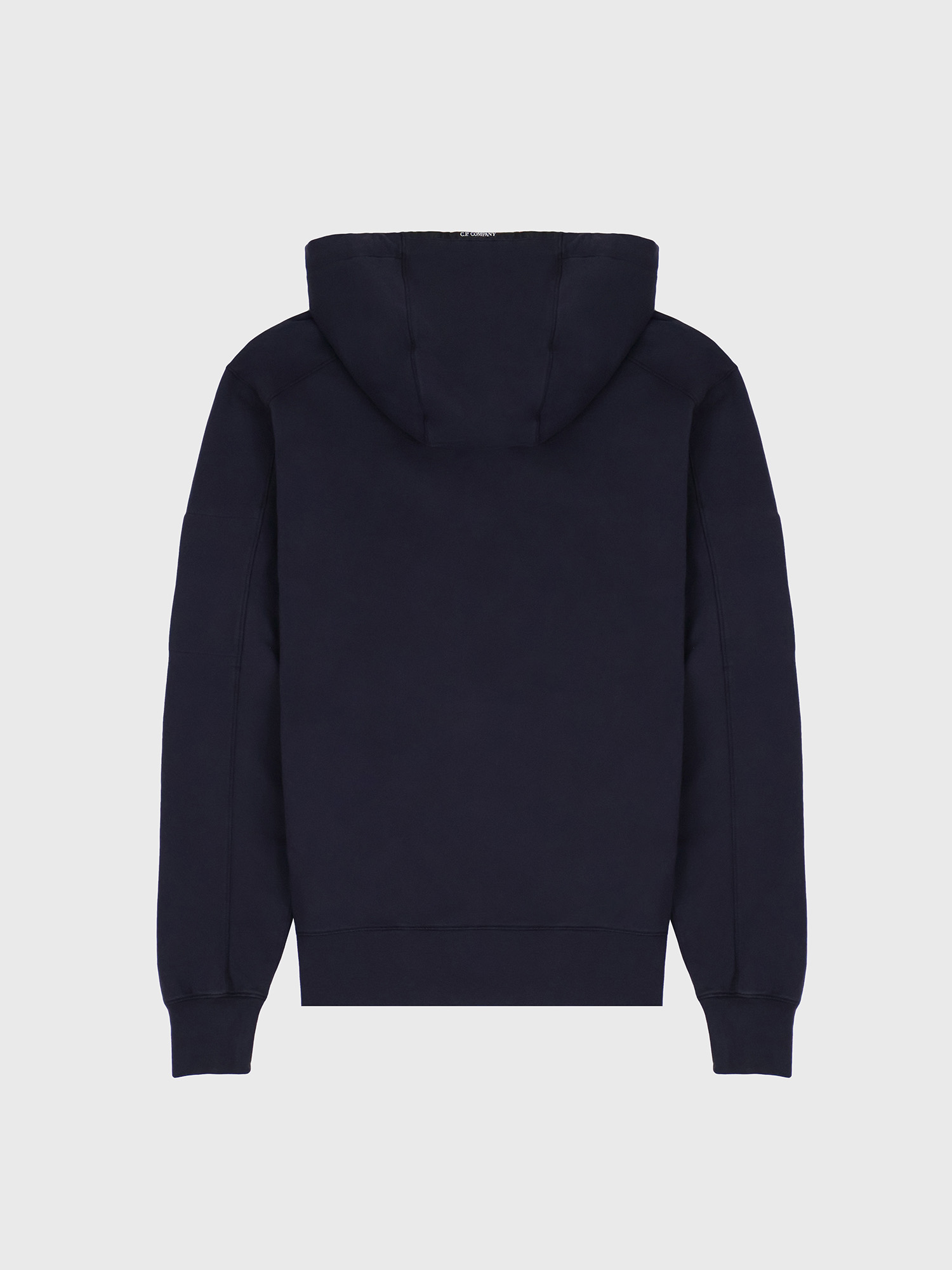 Худи на молнии C.P. Company Light Fleece Total Eclipse