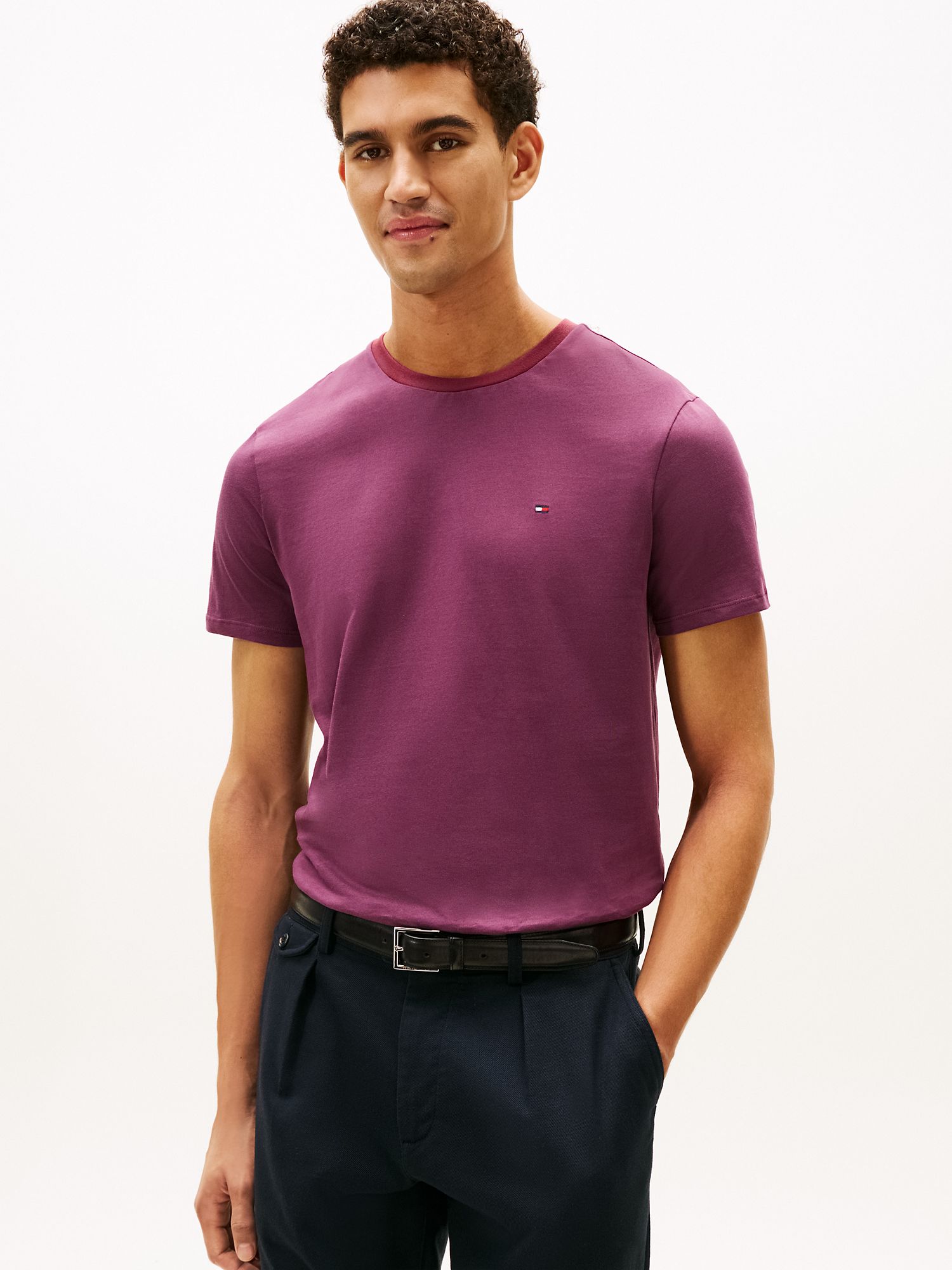 Футболка Tommy Hilfiger Everyday Heritage Plum