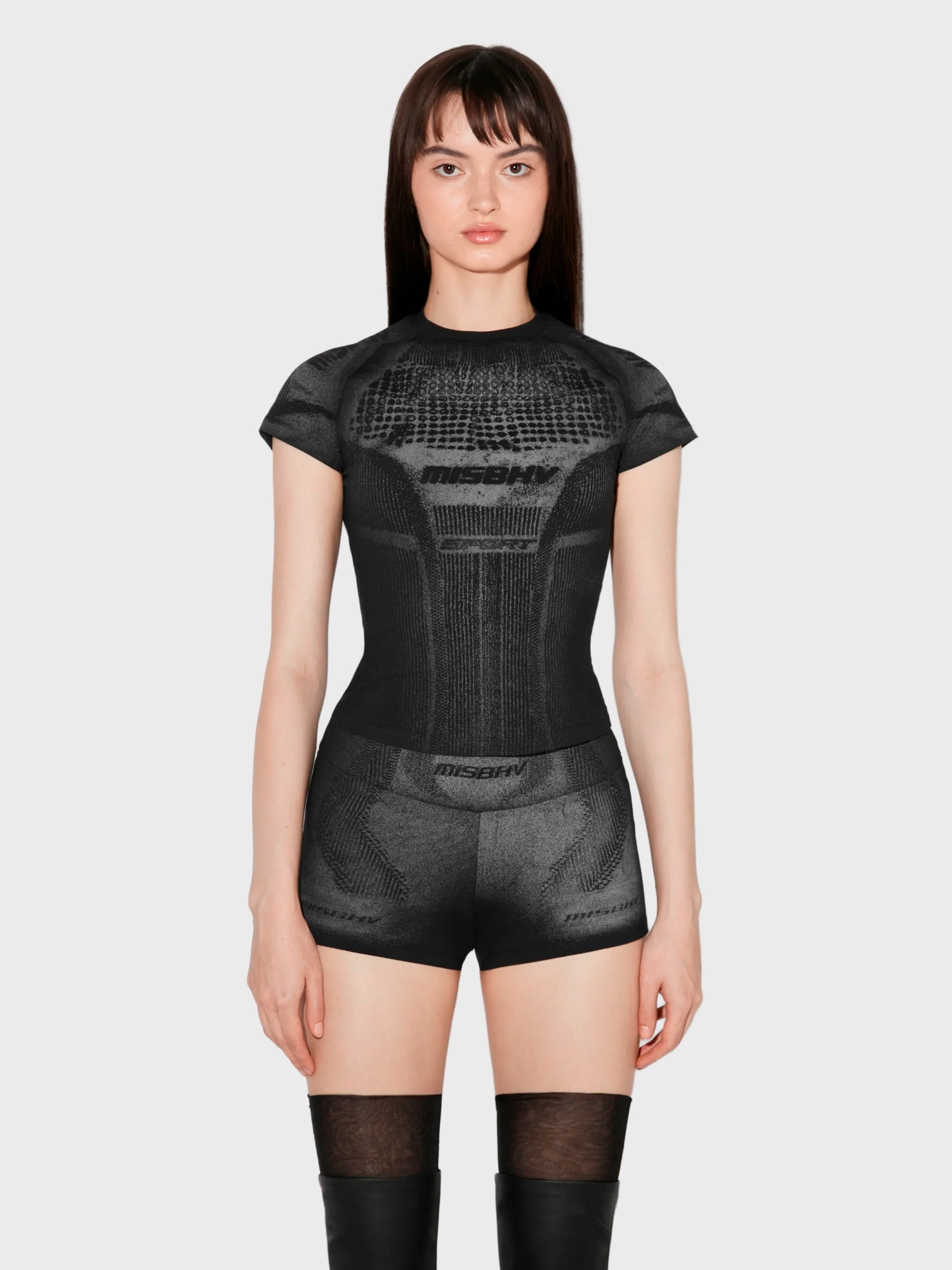 Футболка MISBHV Activewear Printed Jersey Black