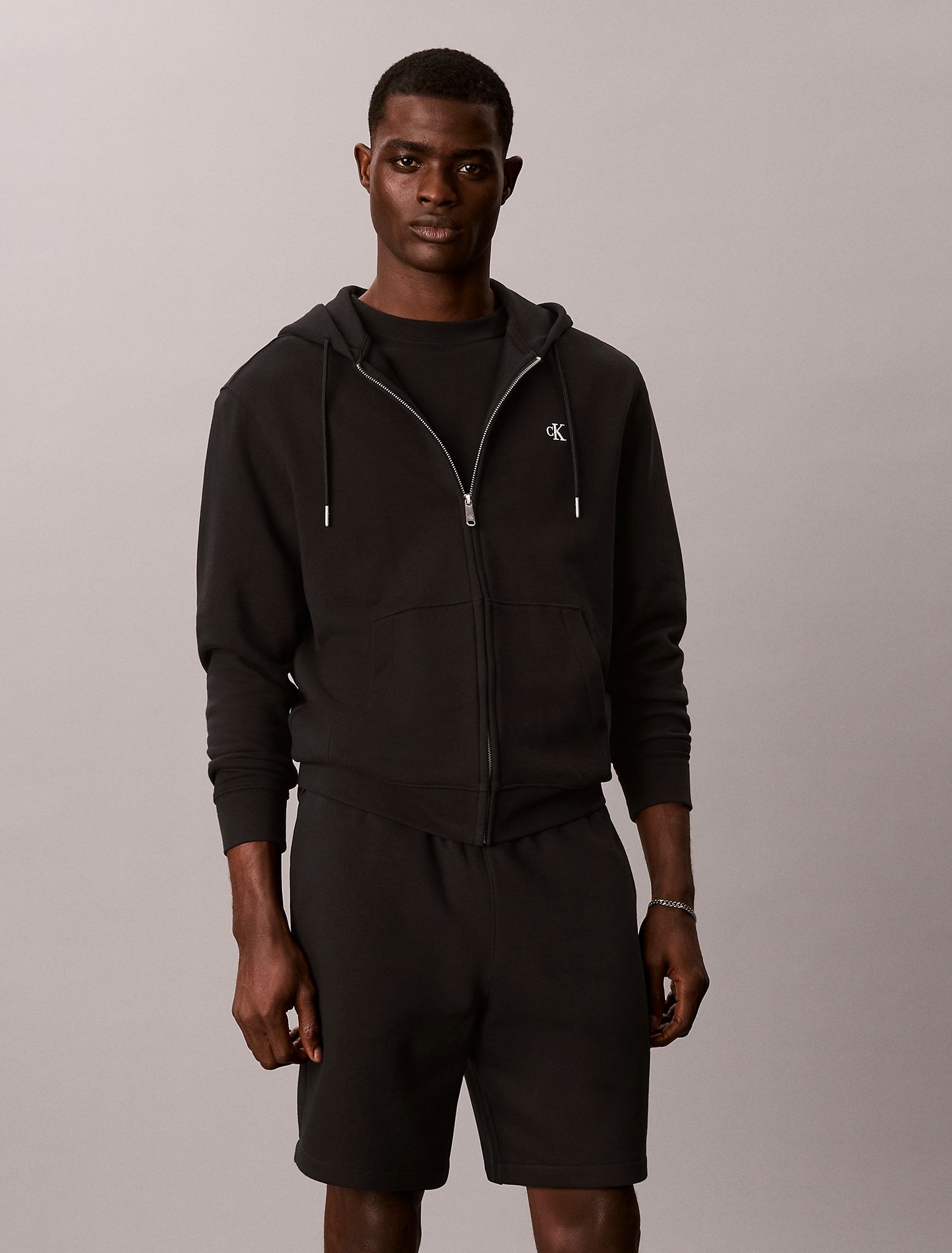Шорты Calvin Klein Archive Logo Fleece Shorts Black