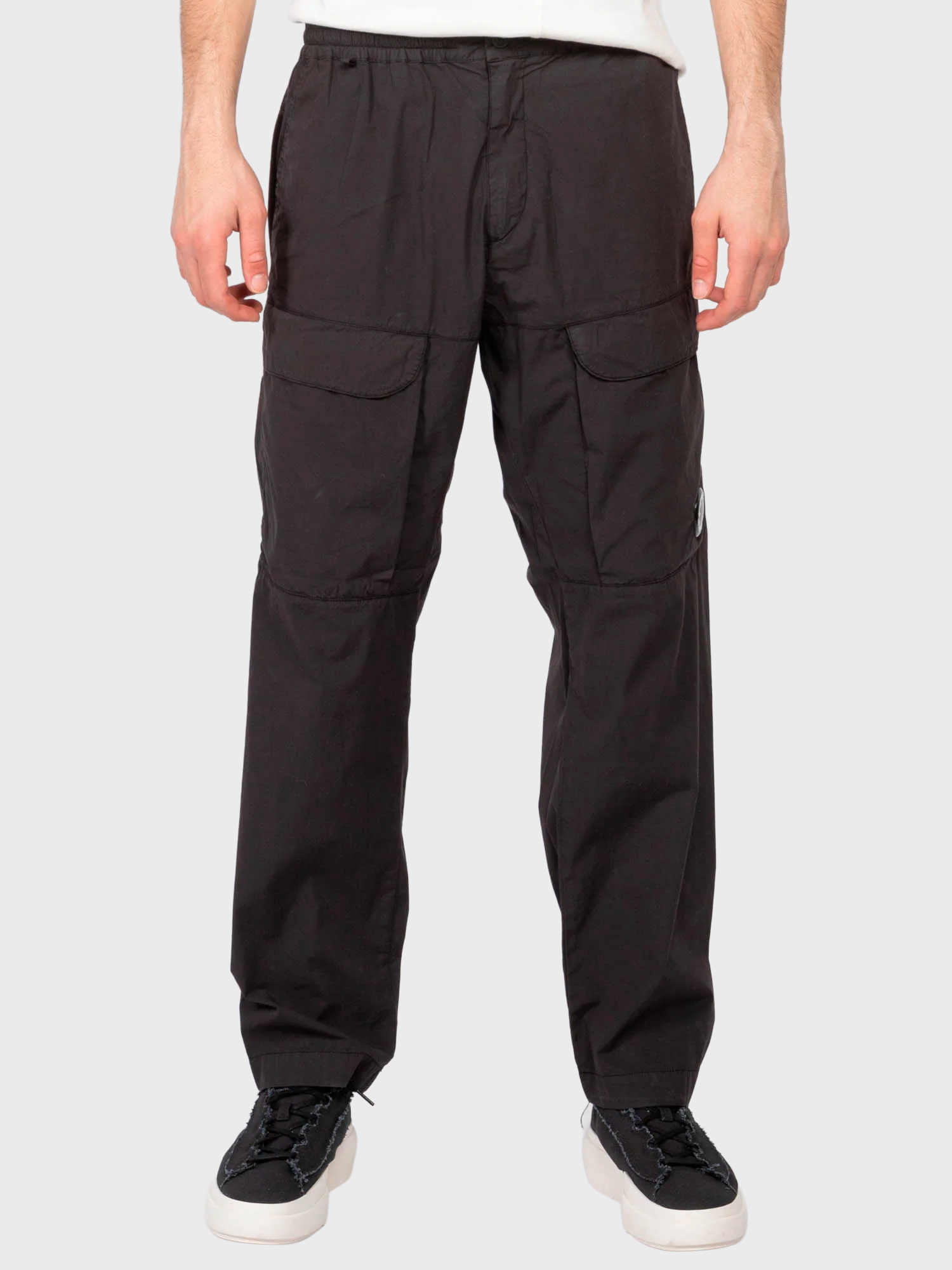 Брюки C.P. Company 50 Fili Stretch Cargo Pants Black