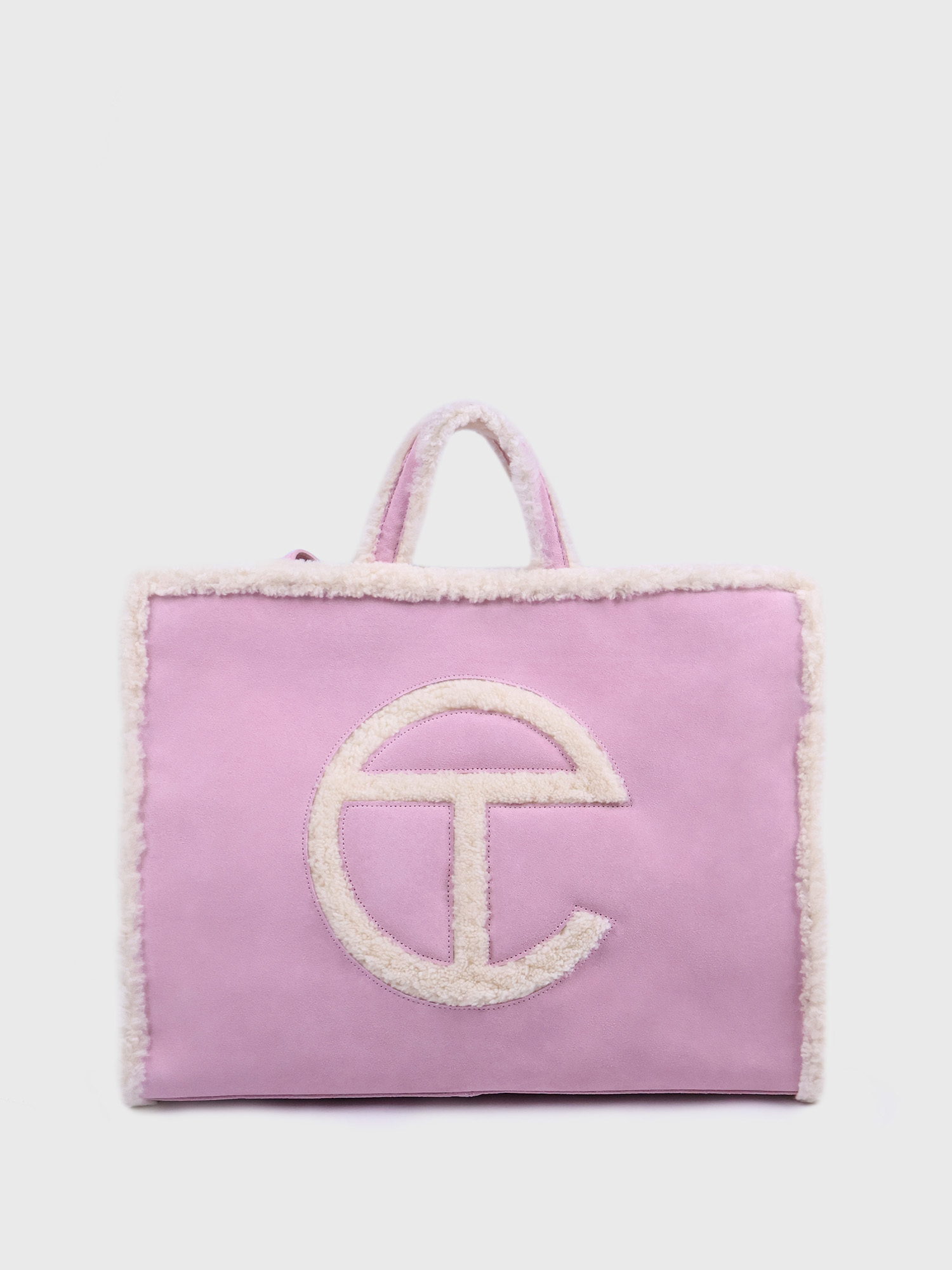 Сумка Ugg X Telfar Large Suede Baby Pink