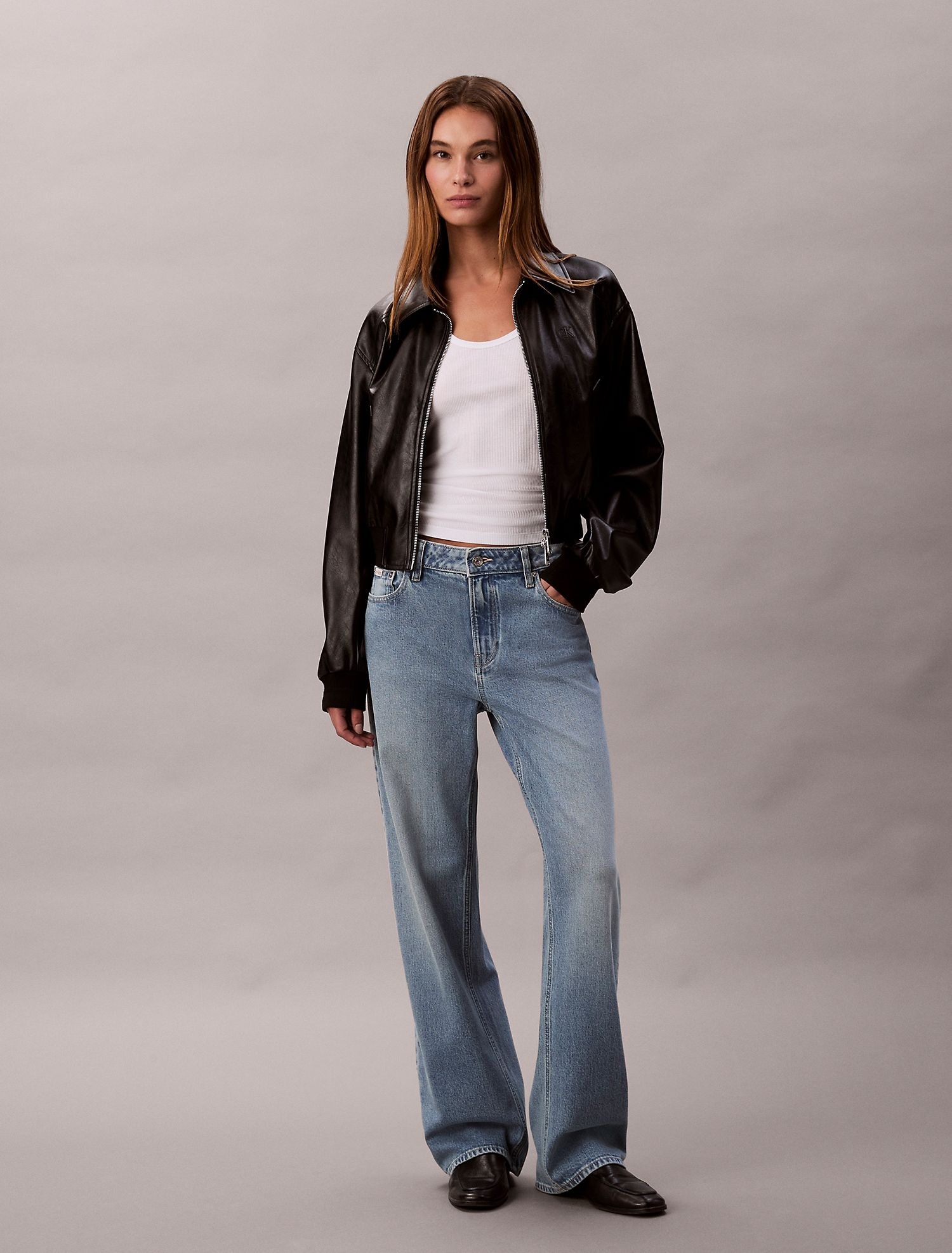 Джинсы Calvin Klein 90s Straight Jeans Blue Stone