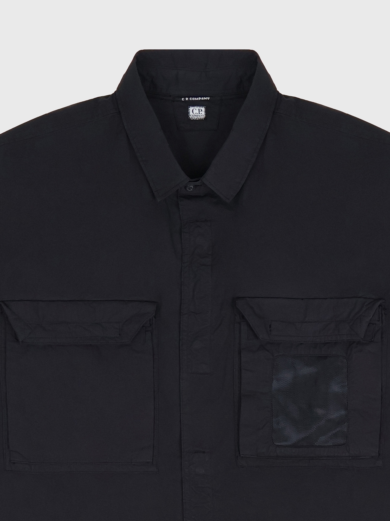 Куртка C.P. Company Organic Cotton Gabardine Overshirt Black