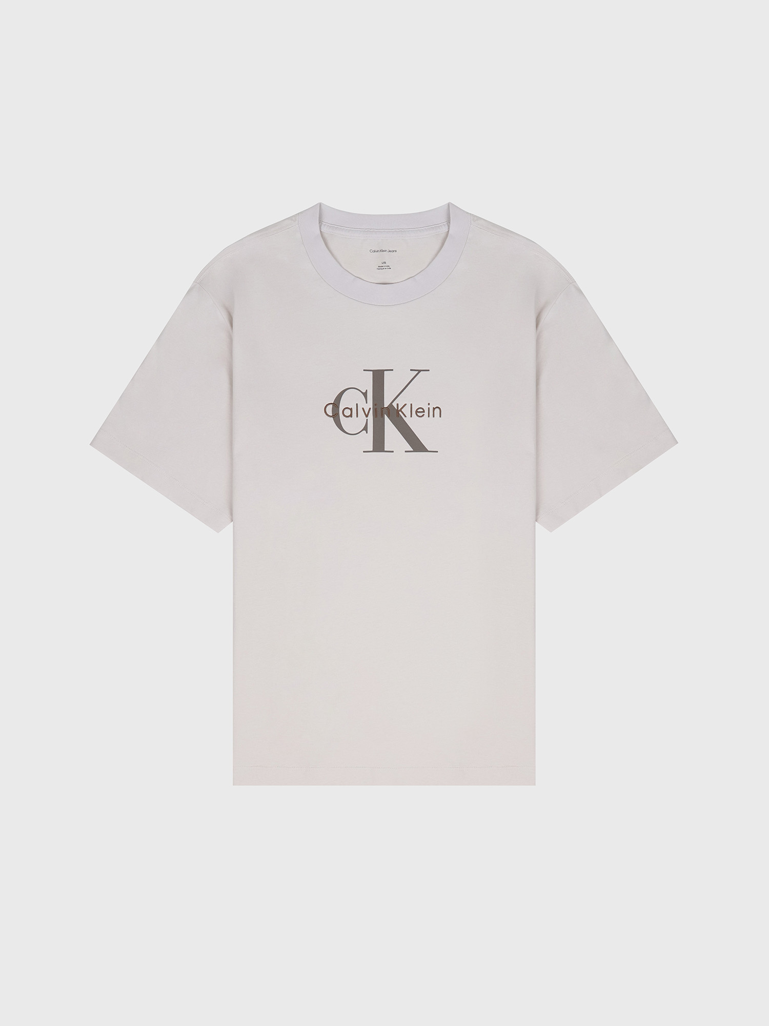 Футболка Calvin Klein Monologo Chalk