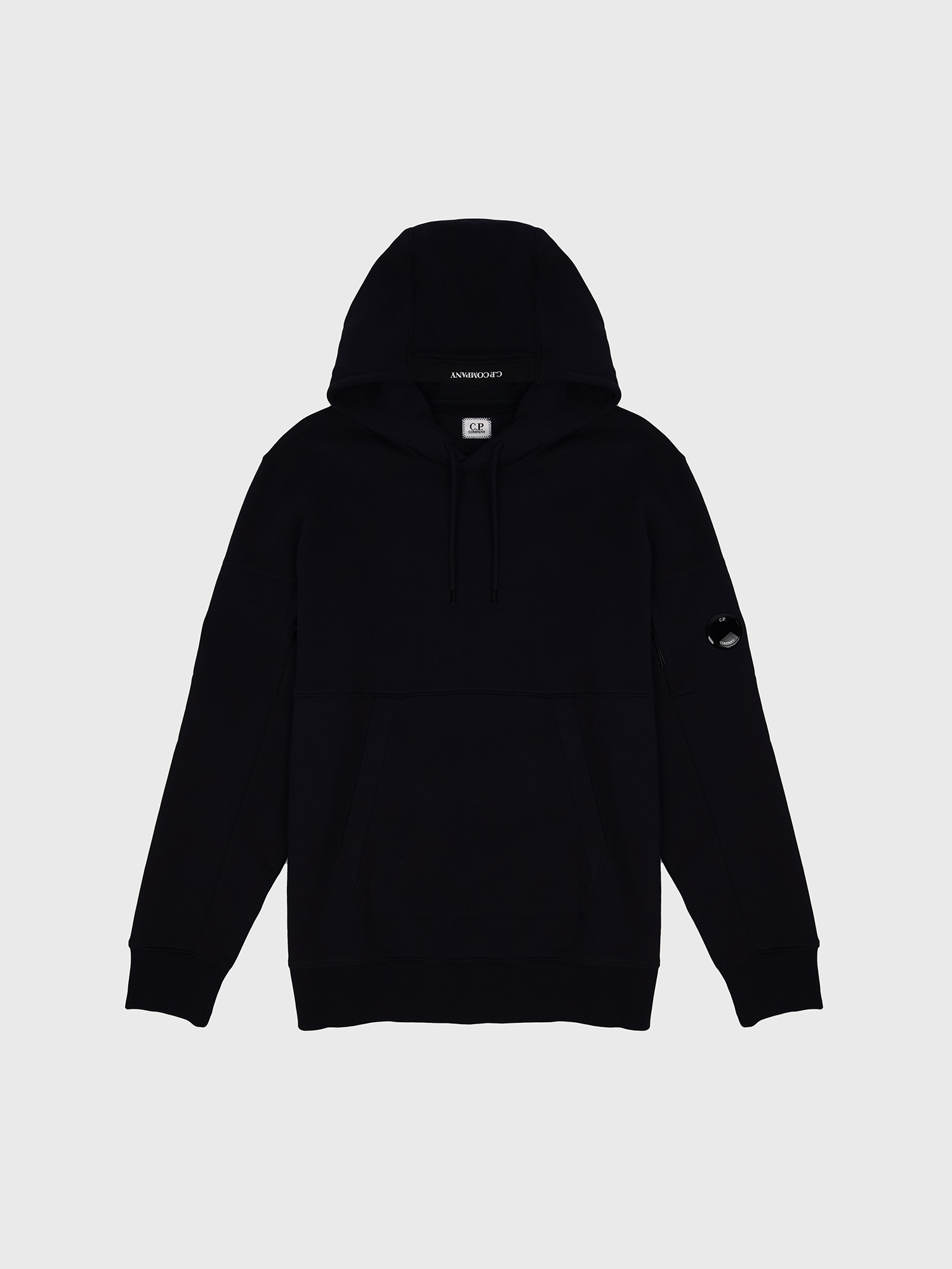 Худи C.P. Company Diagonal Raised Fleece Total Eclipse