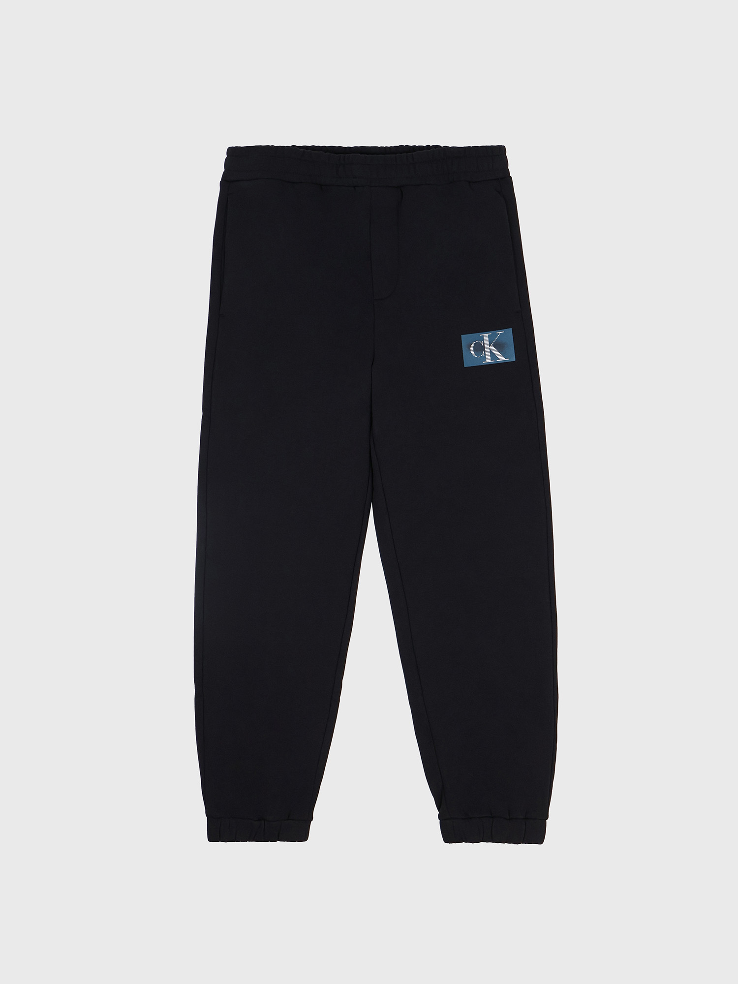 Брюки Calvin Klein Fleece Monogram Graphic Black