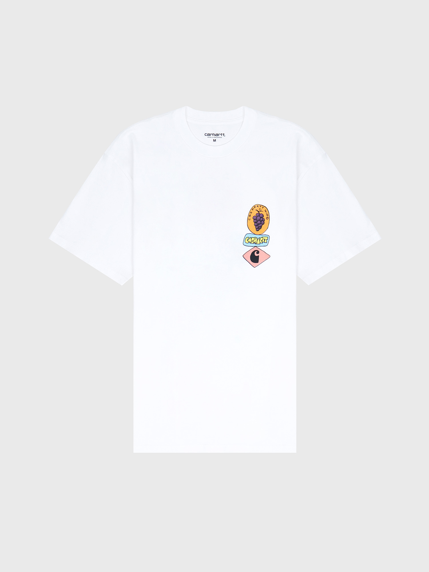 Футболка Carhartt WIP Stacked Grapes White