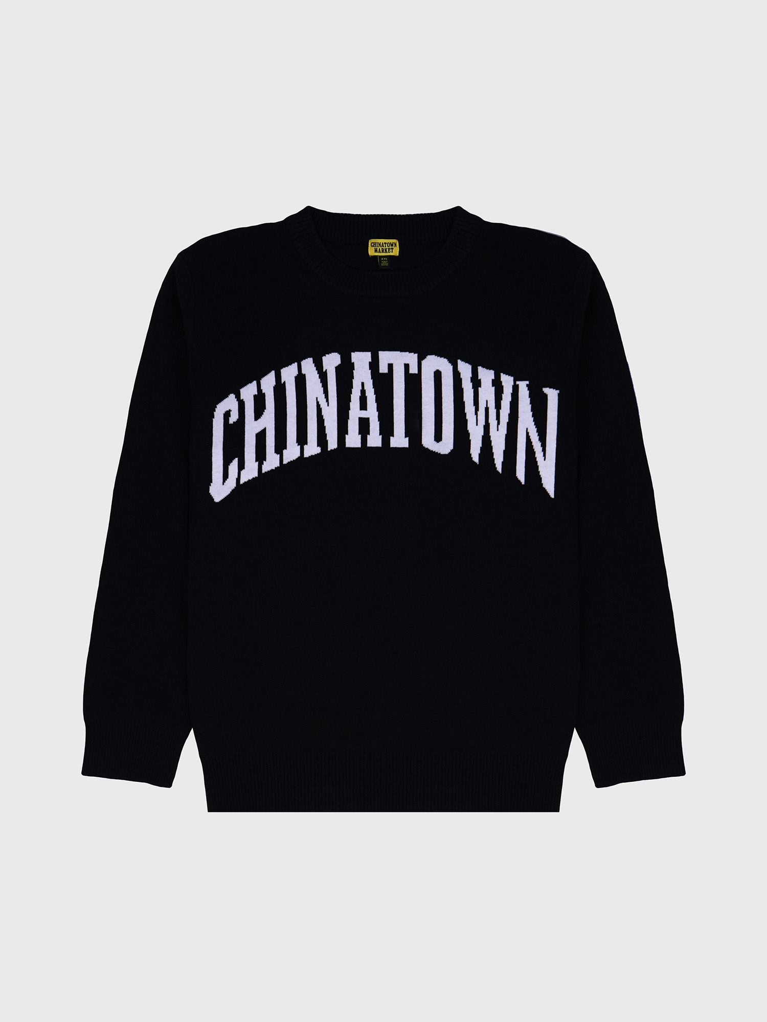 Свитер ChinaTown Market Arch Logo Black