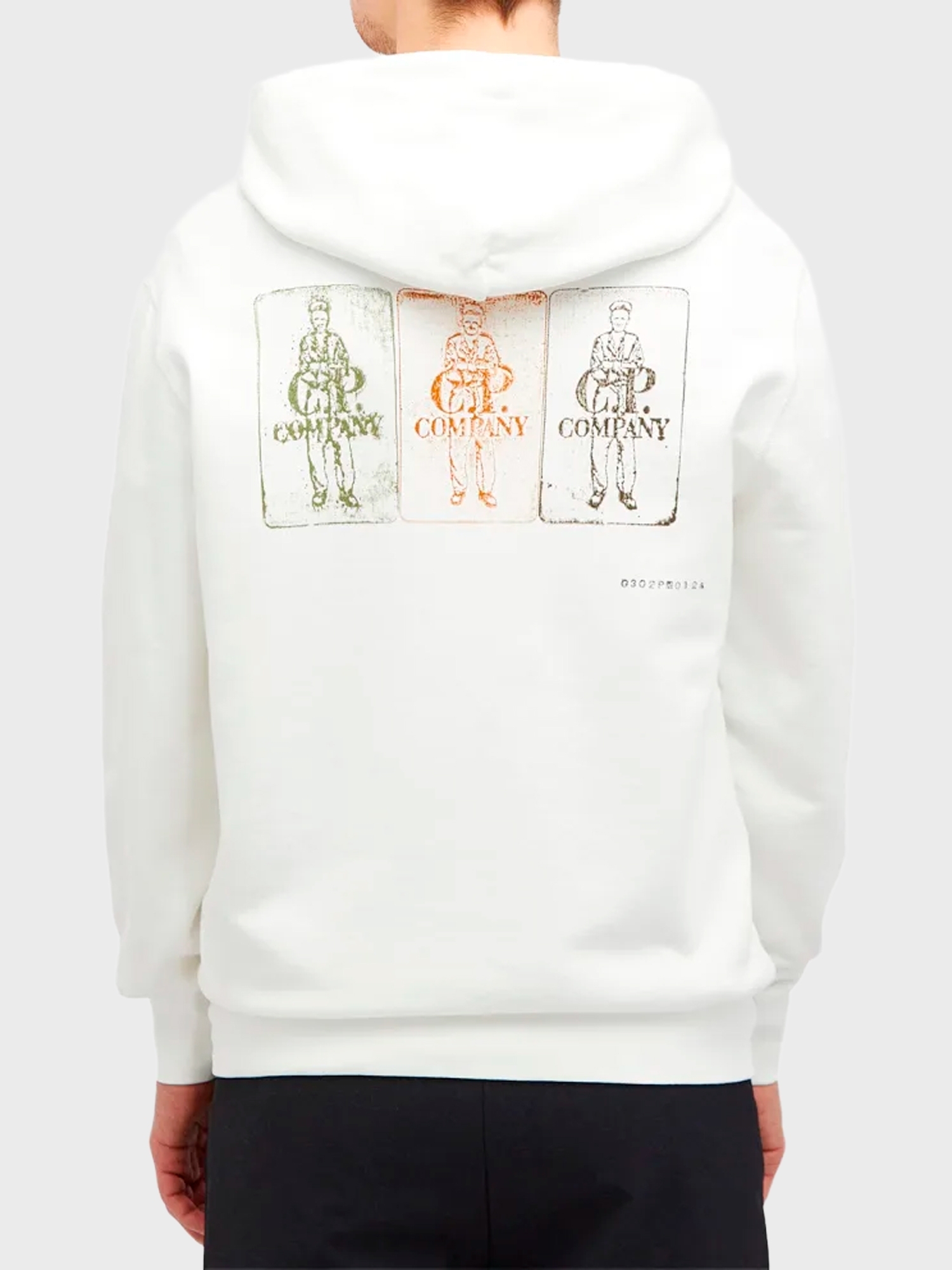 Худи C.P. Company Artisinal Logo Popover