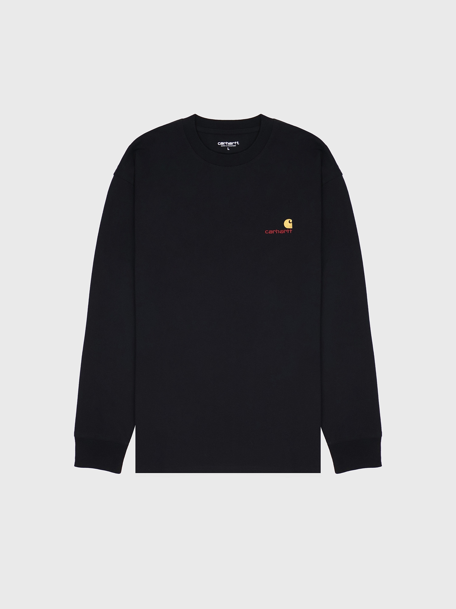 Лонгслив Carhartt WIP American Script Black