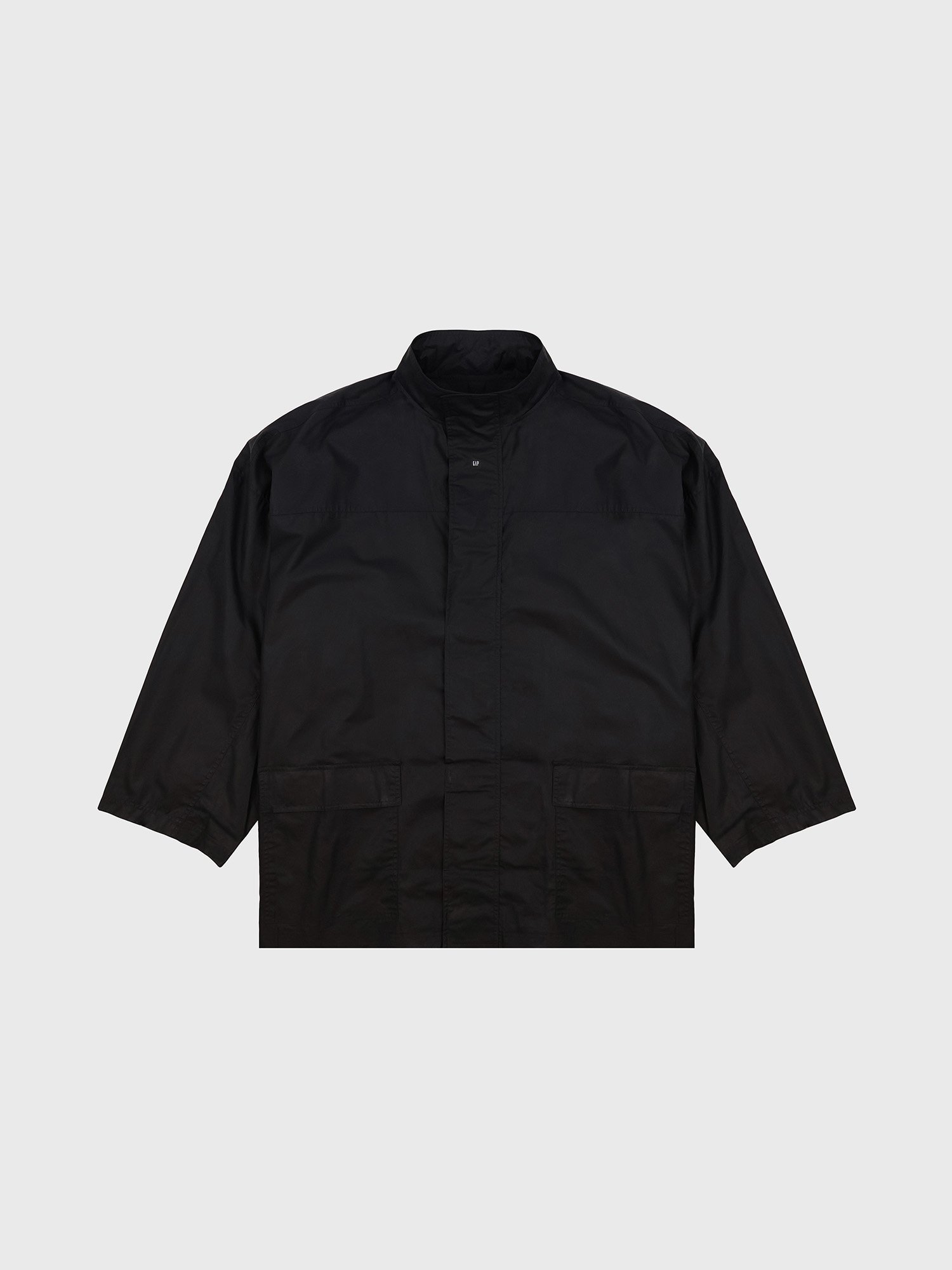 Куртка Yeezy Gap Engineered by Balenciaga Coated Cotton Light Parka Black