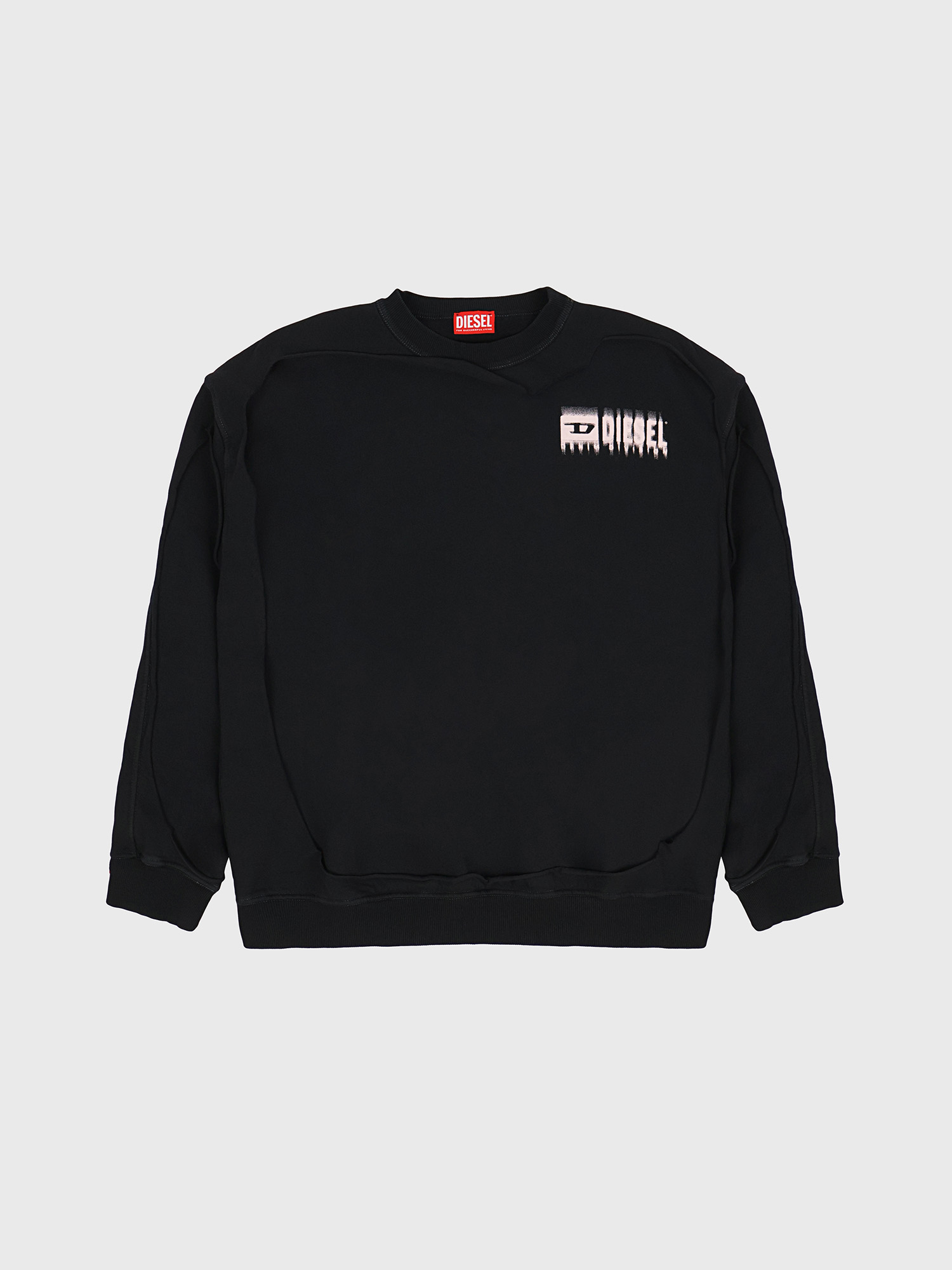 Свитшот Diesel S-BOXT-DBL FELPA Black