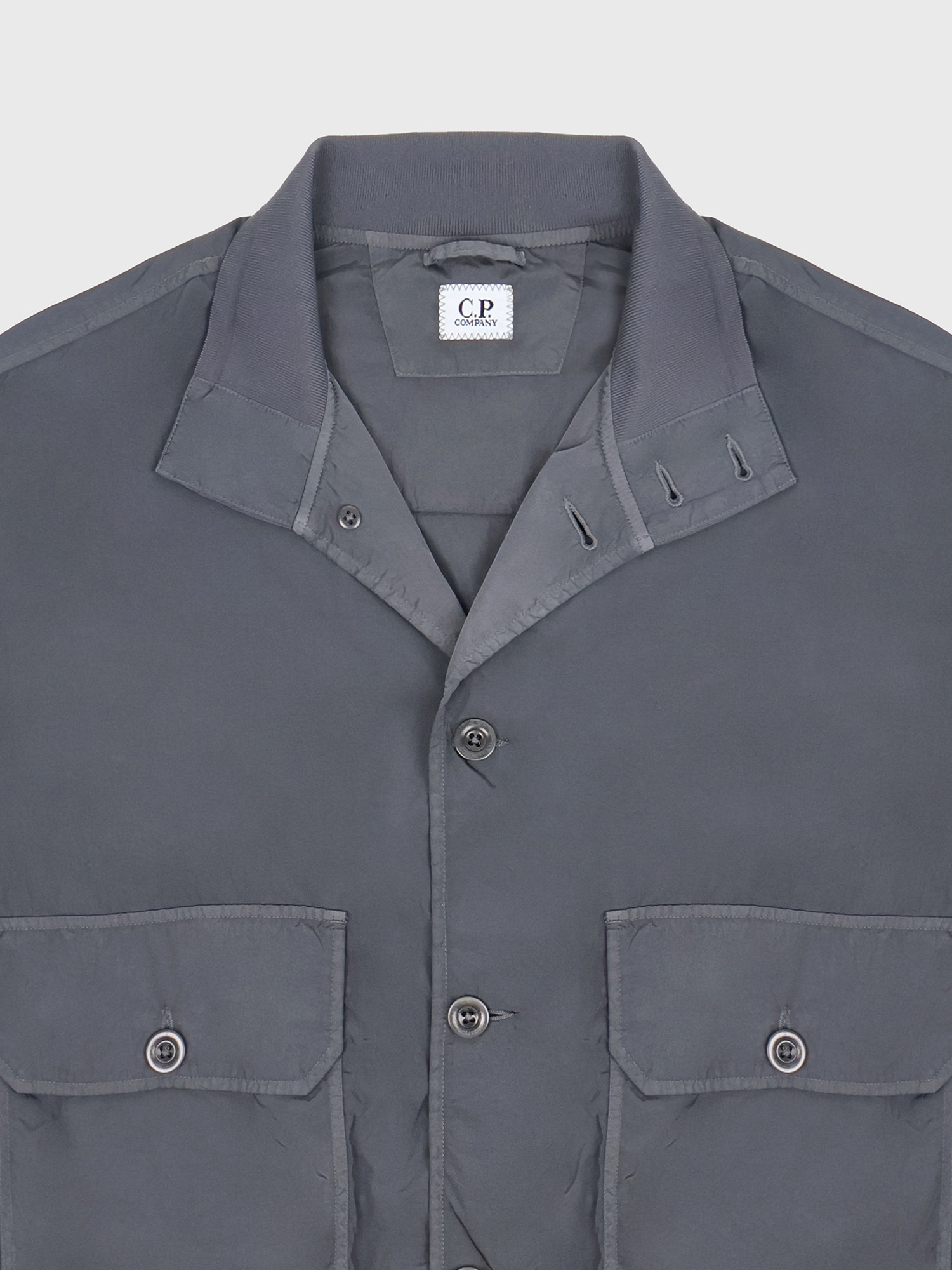 Куртка C.P. Company Chrome R Full Button Grey