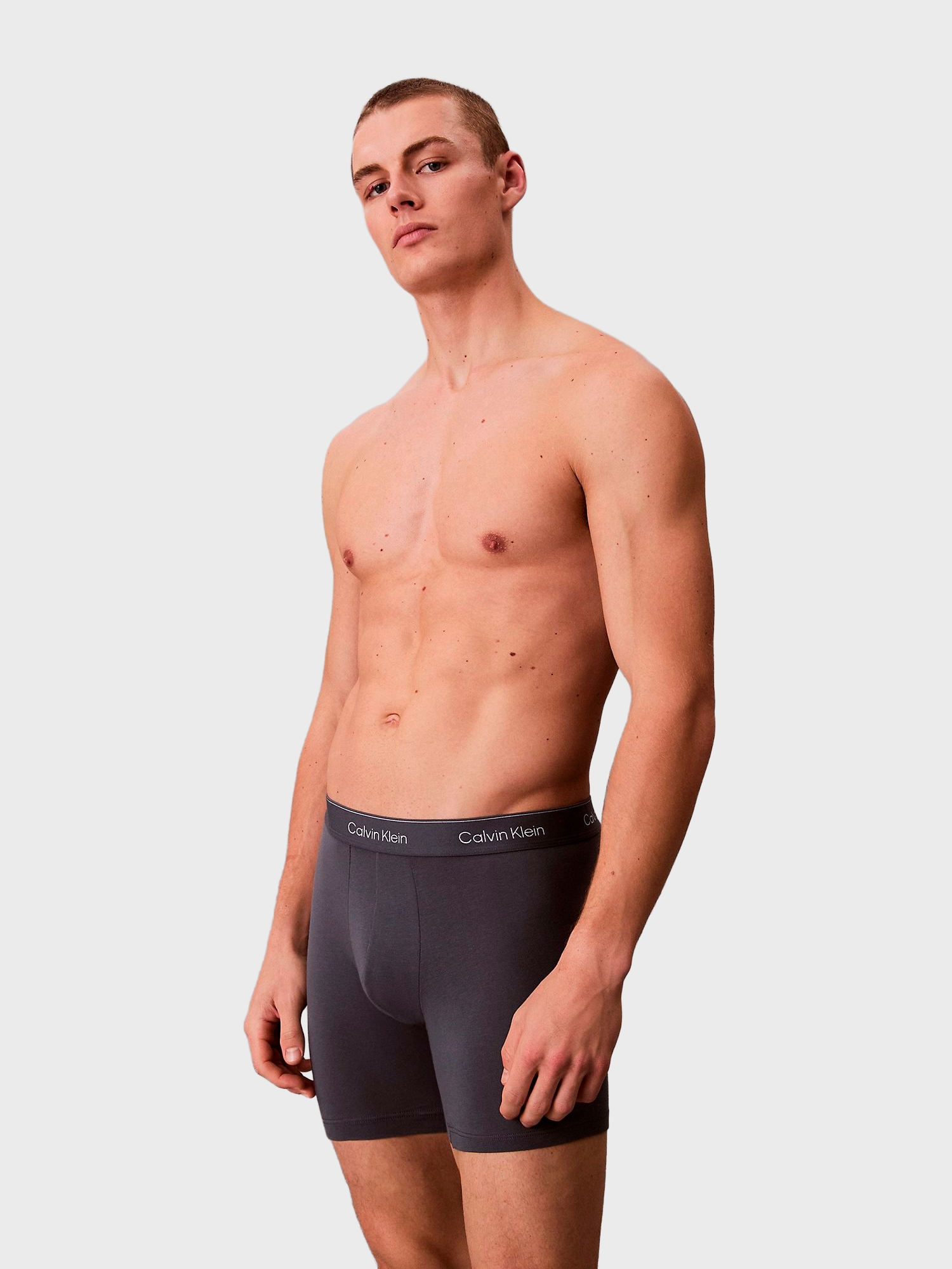 Мужские трусы Calvin Klein боксеры брифы Icon Cotton Stretch 3-Pack Turbulence W