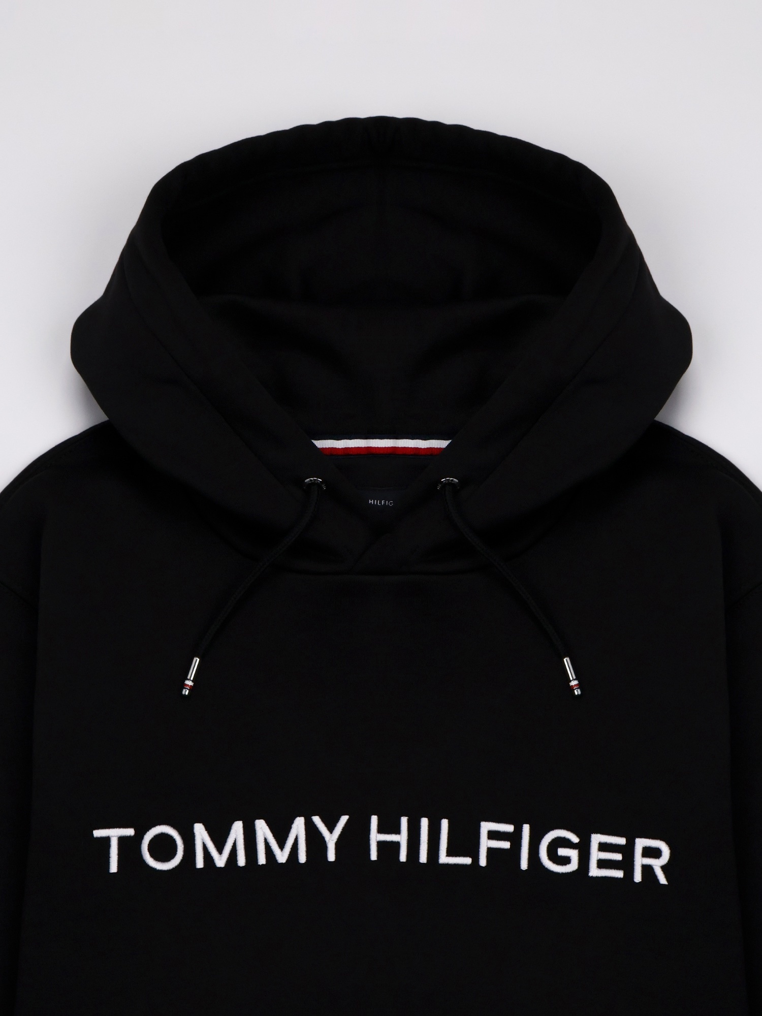 Худи Tommy Hilfiger Embroidered Tommy Icon Logo Black