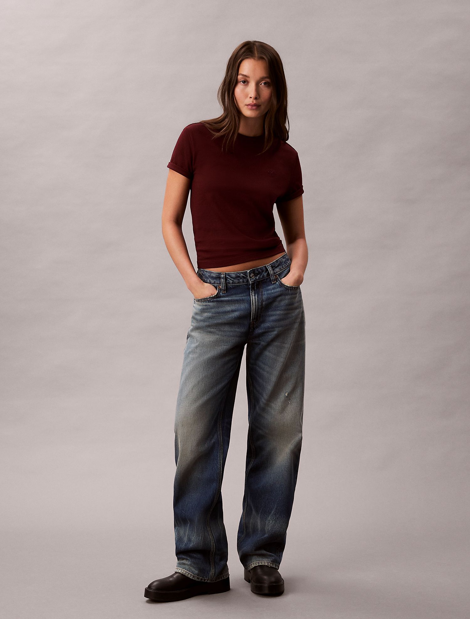 Футболка Calvin Klein Archive Logo Merlot