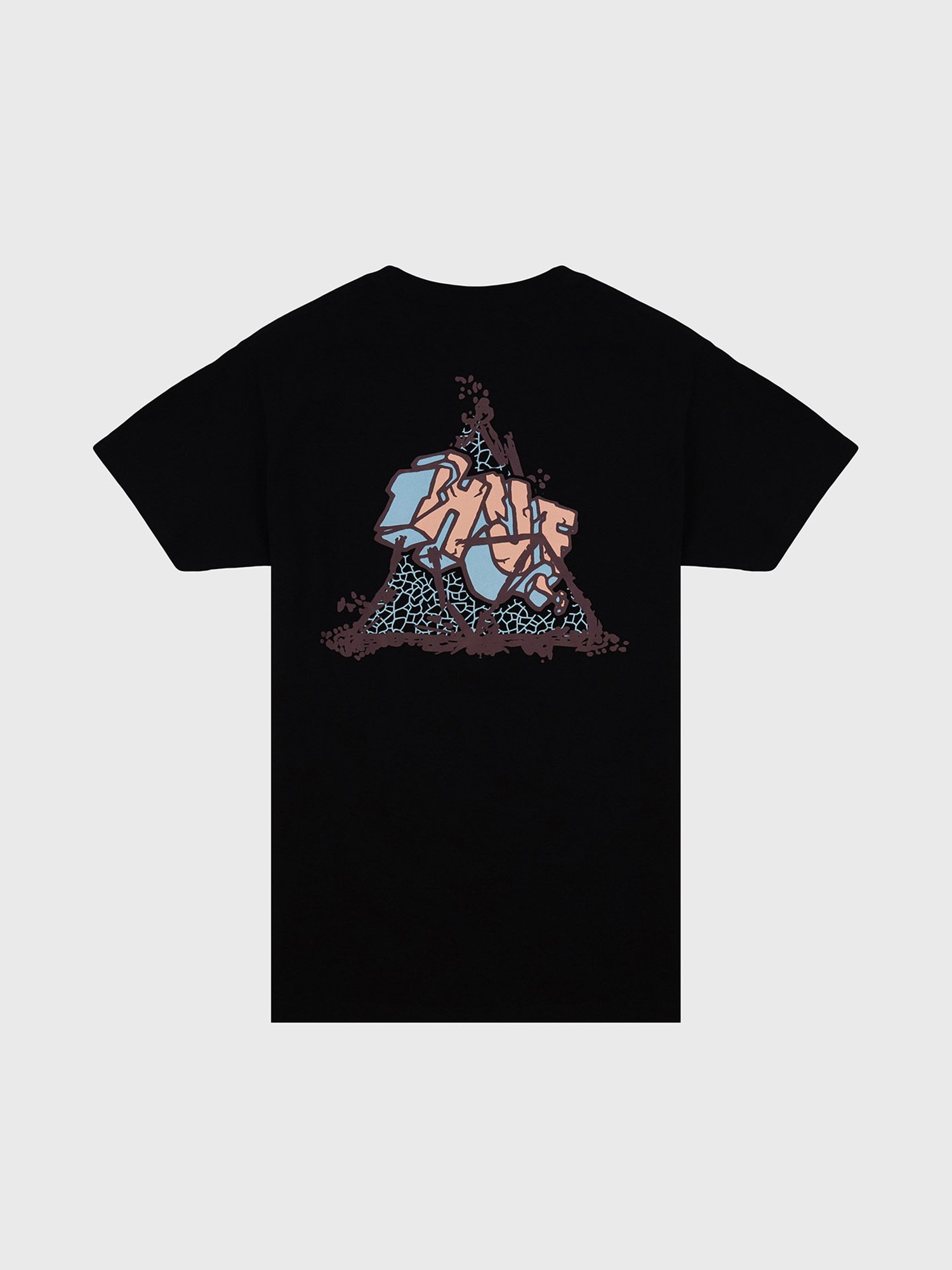 Футболка HUF Quake Triple Triangle Black