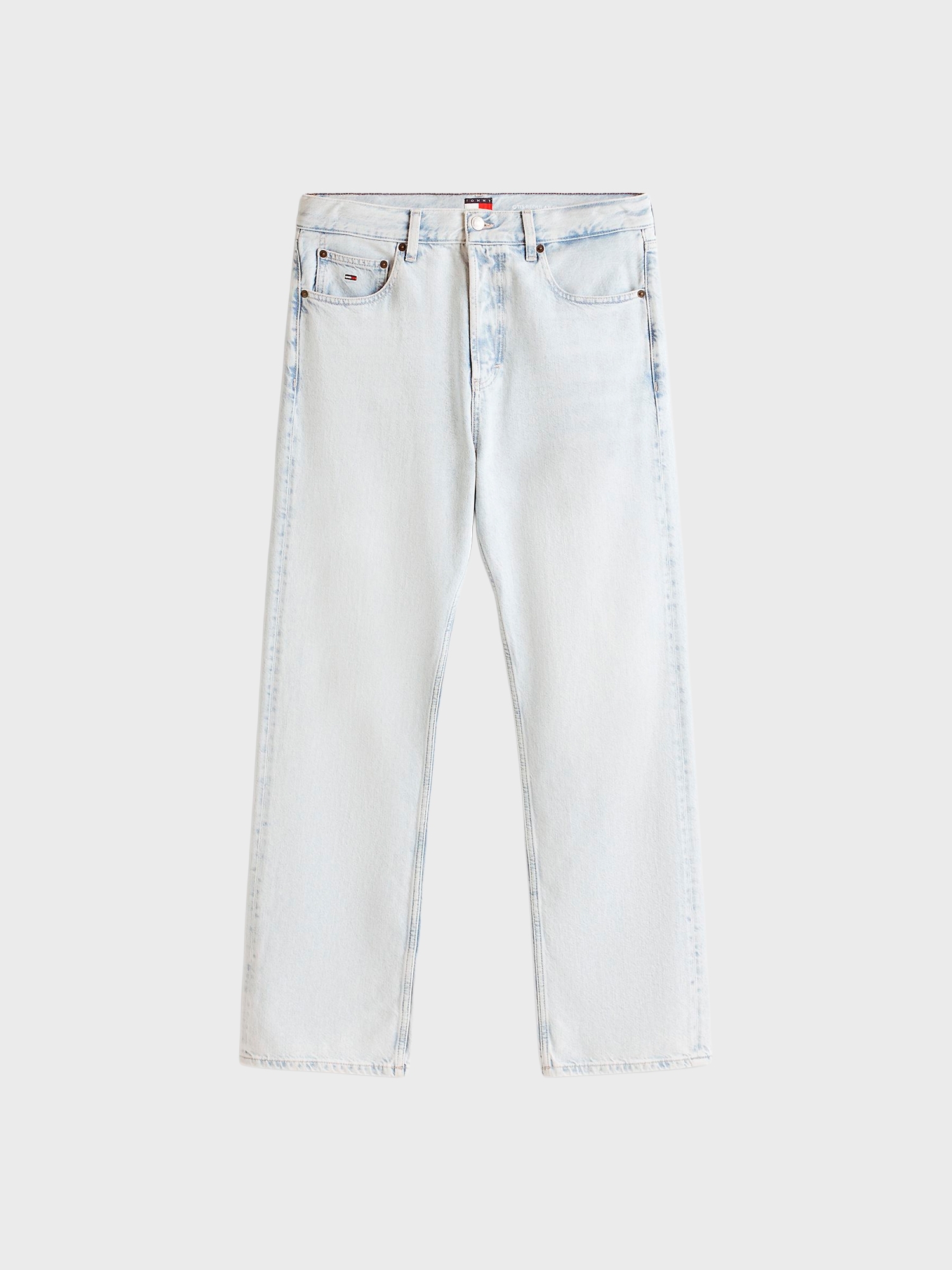 Джинсы Tommy Jeans High-Rise Straight Leg Jean Ultra Light Denim