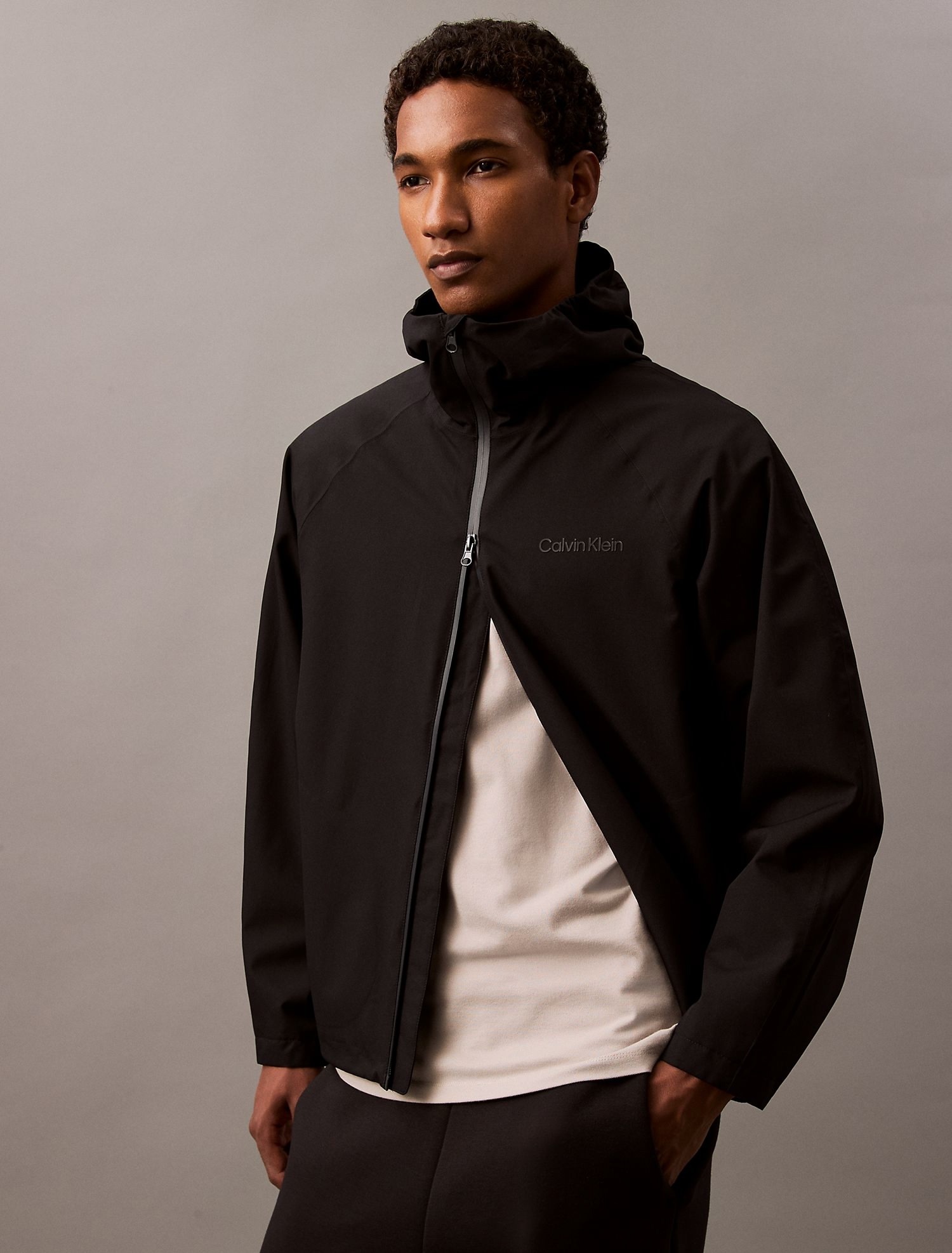 Куртка Calvin Klein Waterproof Windbreaker Black Beauty