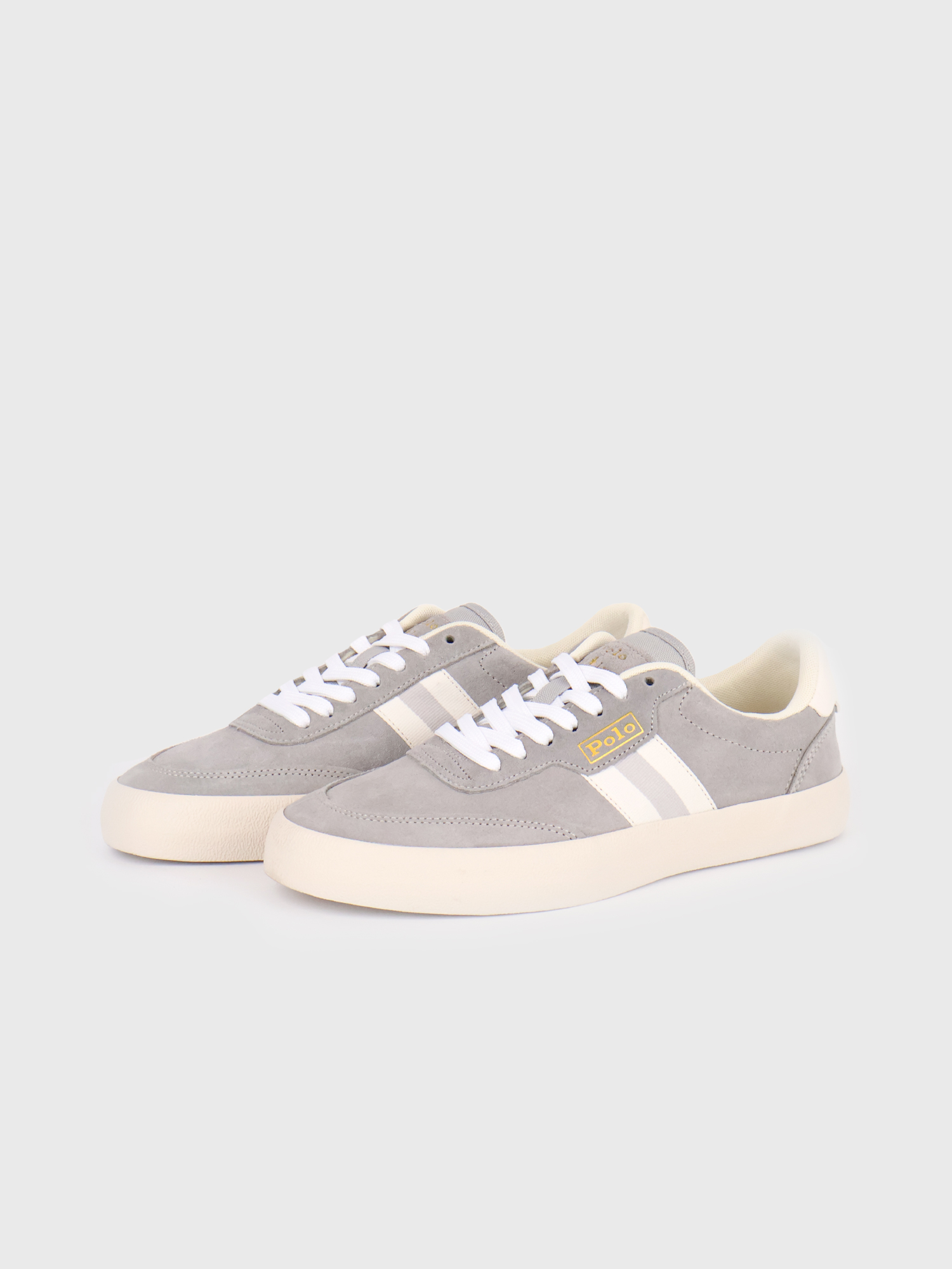Кеды Polo Ralph Lauren Court VLC Grey / White