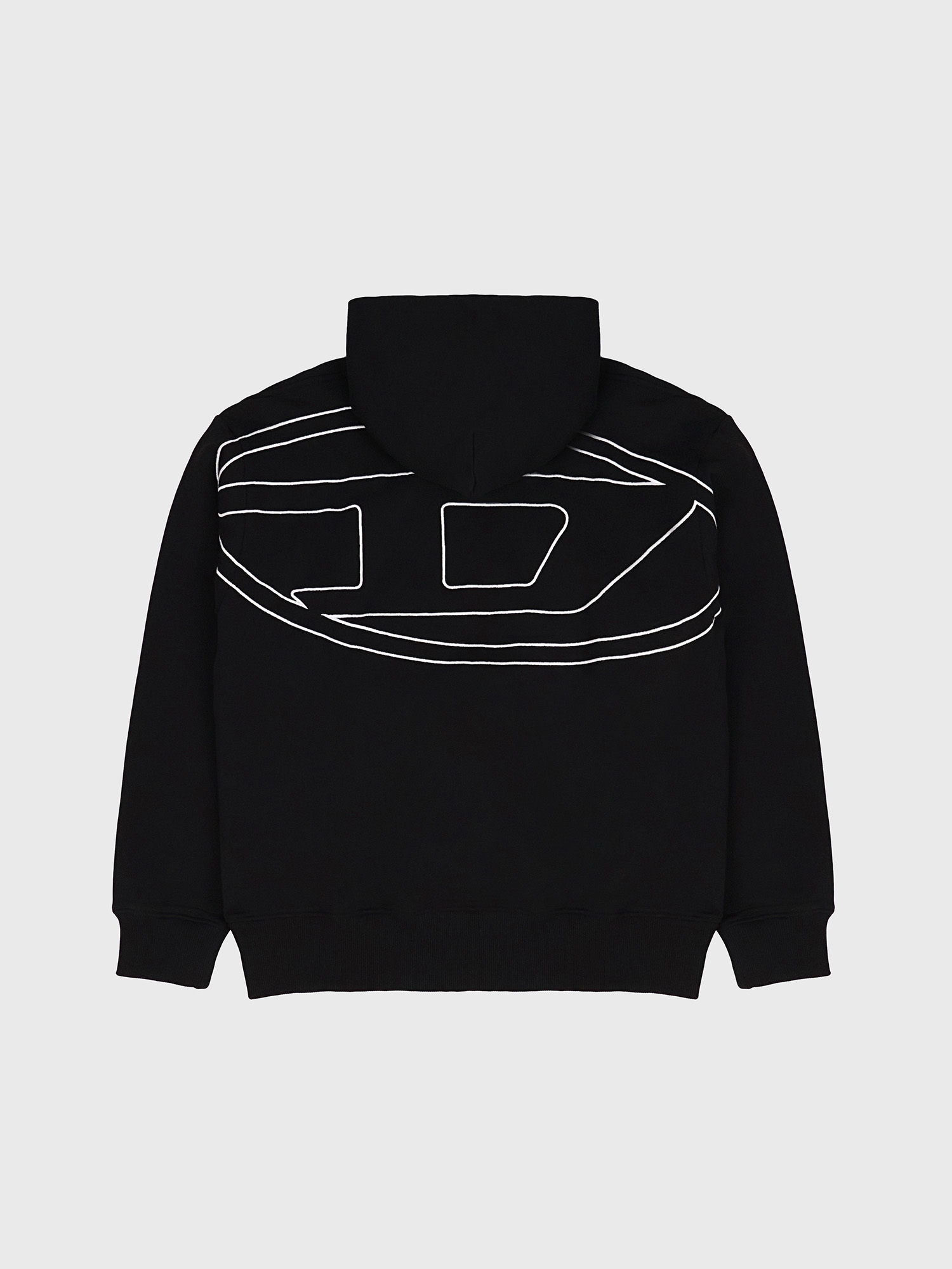 Худи Diesel S-MACS-HOOD-MEGOVAL-D Black