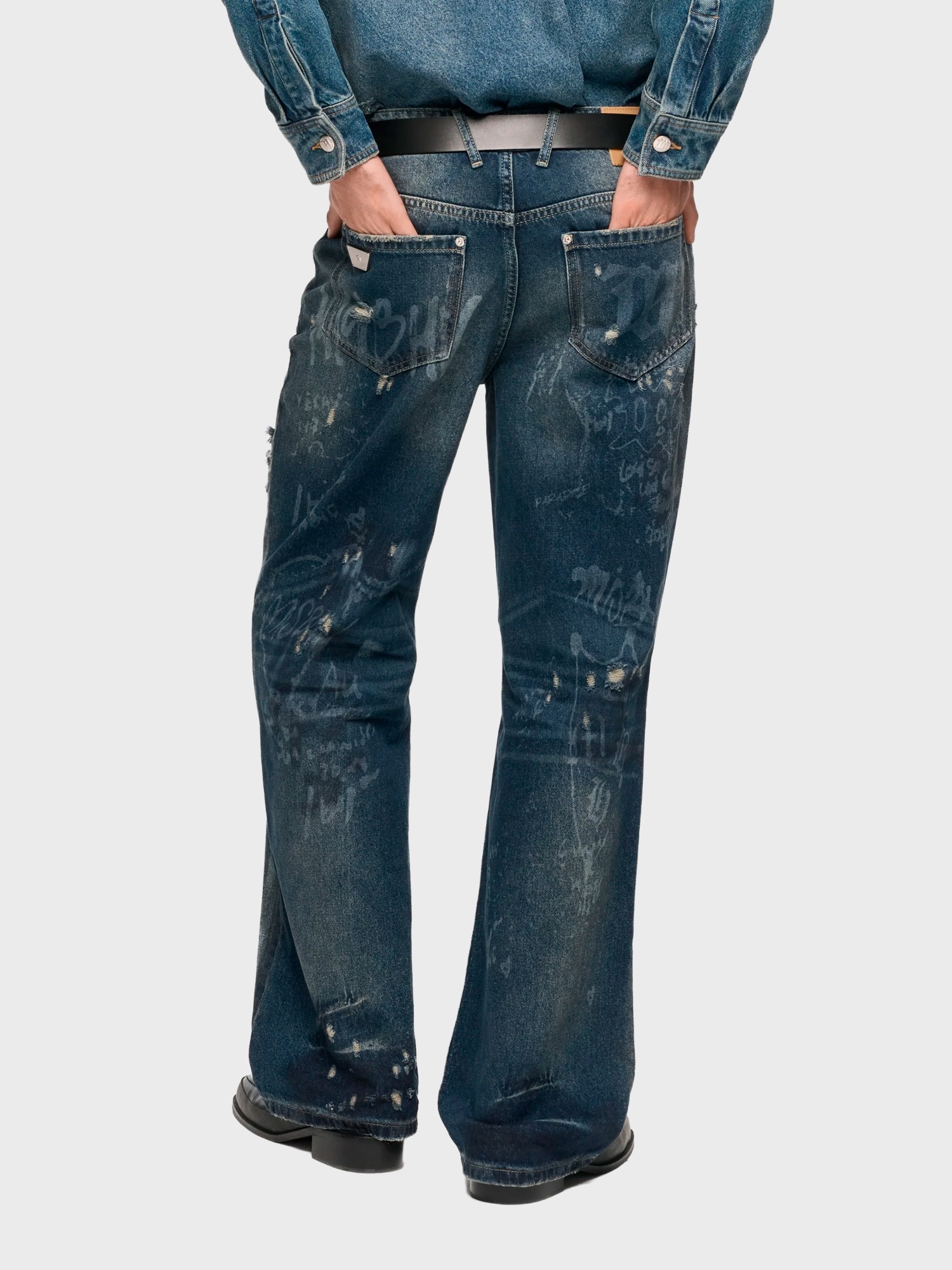 Джинсы MISBHV Laser Tagged Denim Trousers