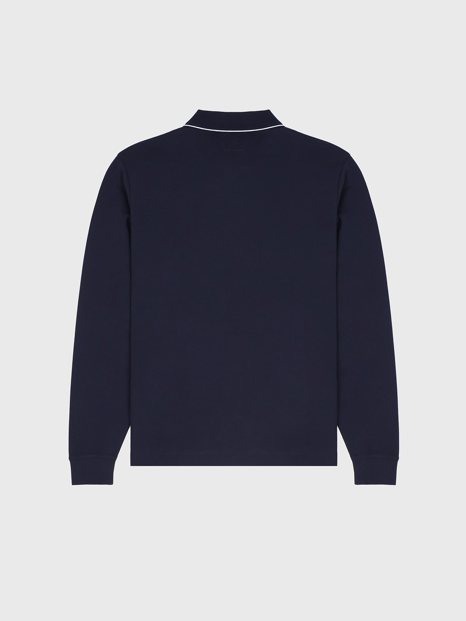 Поло с длинным рукавом C.P. Company Stretch Piquet Line Slim Navy