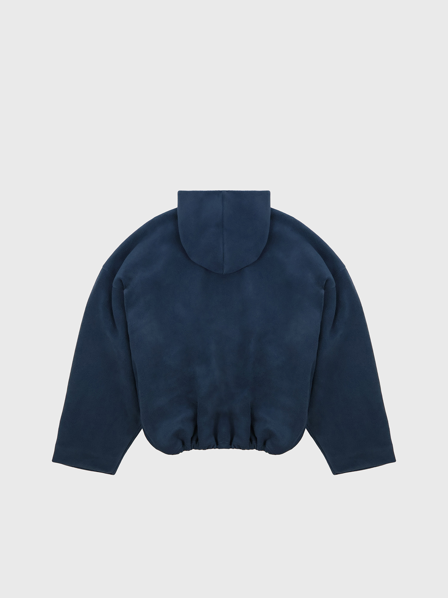 Худи Yeezy Gap Engineered by Balenciaga Polar Fleece Padded Hoodie Dark Blue