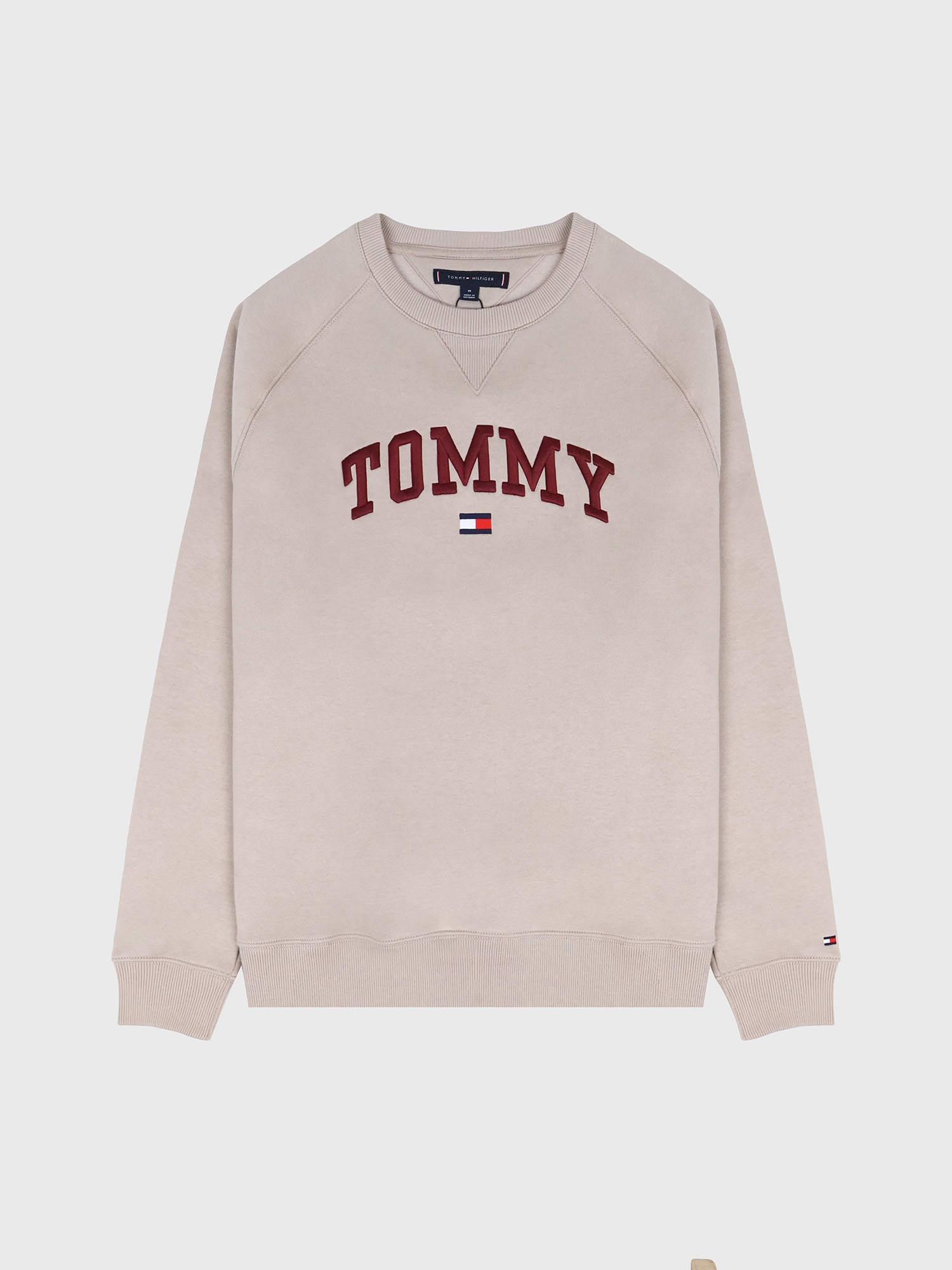 Свитшот Tommy Hilfiger Varsity Tommy Logo Fleece Sweatshirt Stone