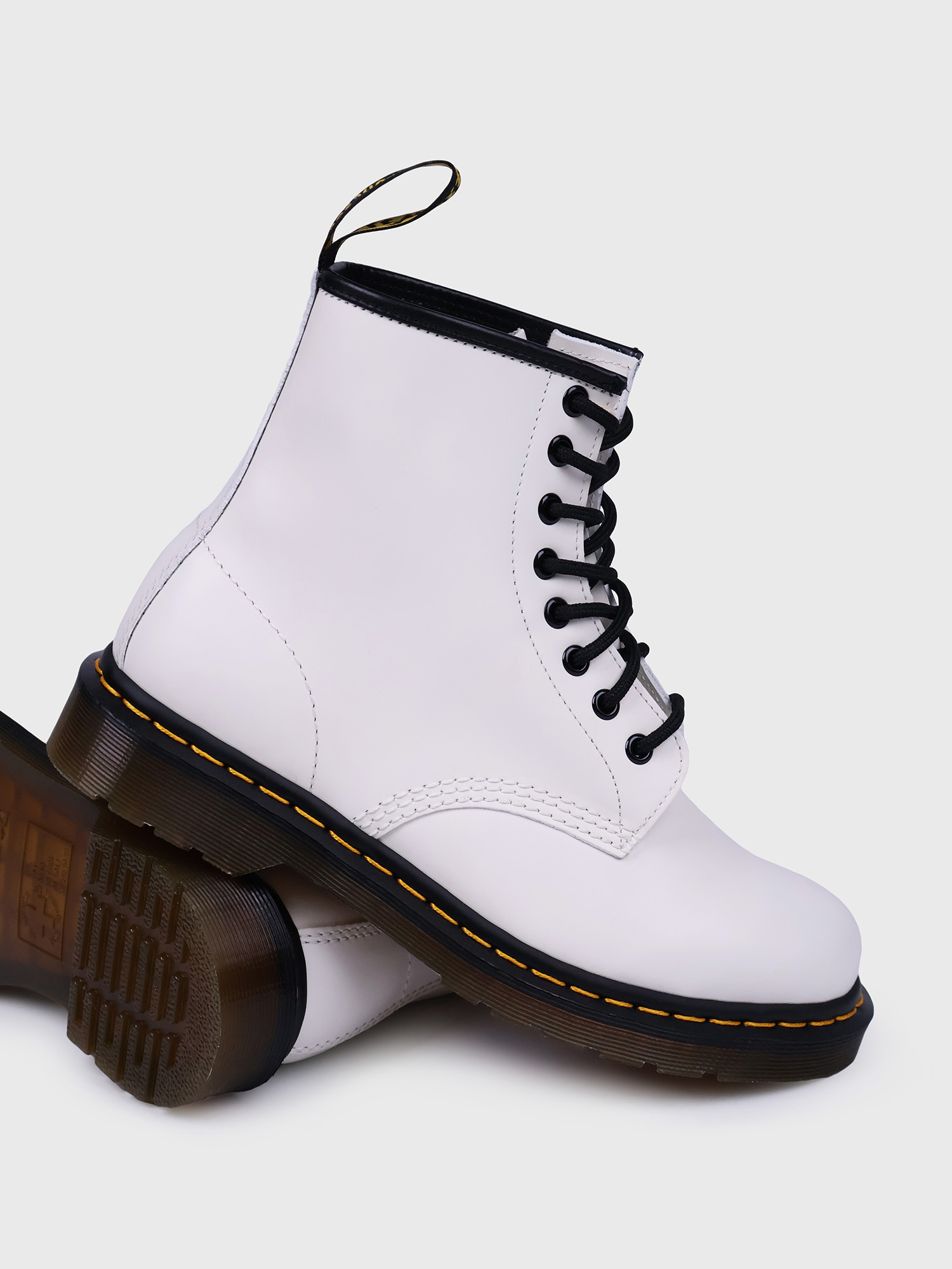 Ботинки Dr. Martens 1460 Smooth Leather White