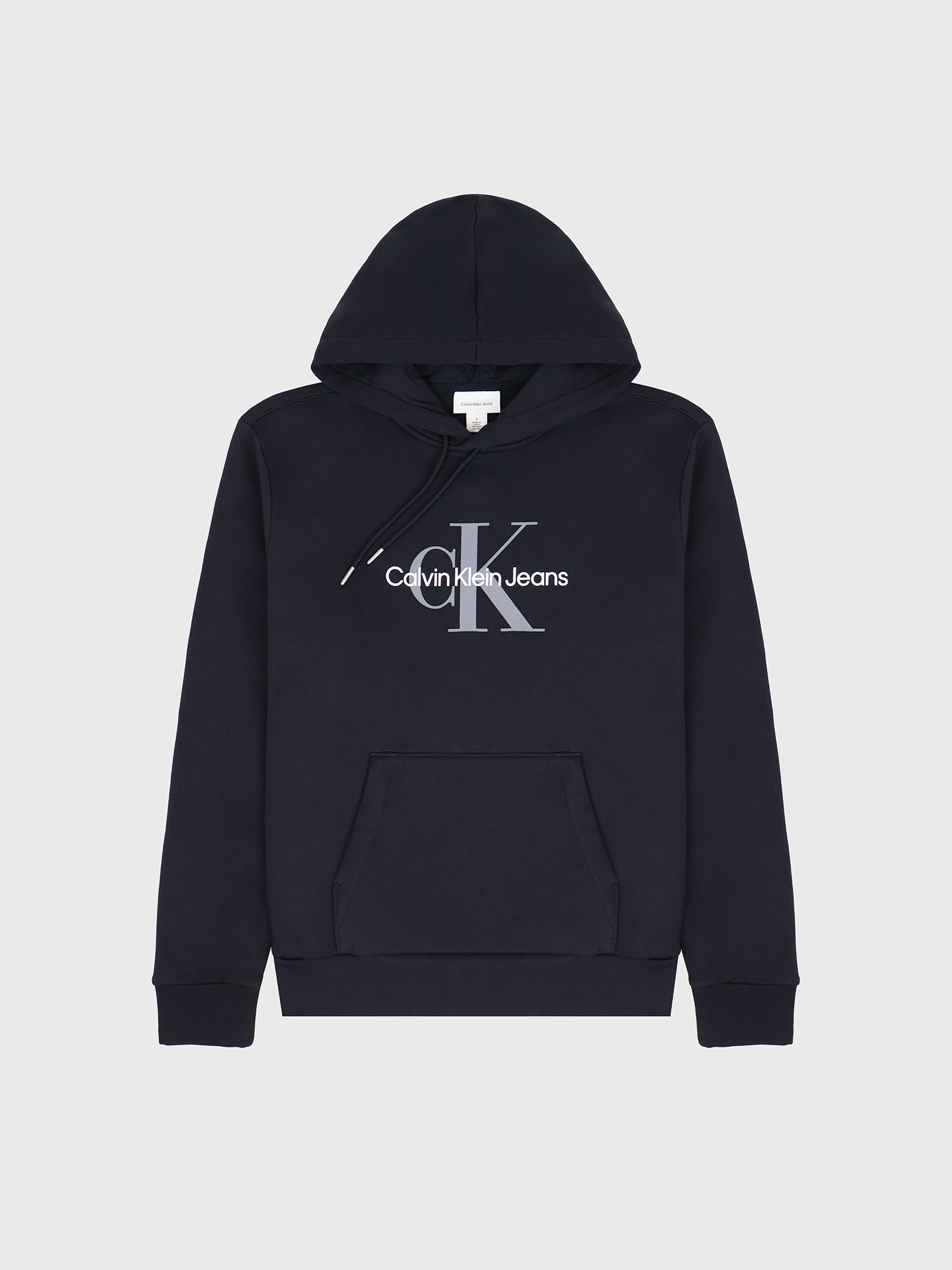 Худи Calvin Klein Jeans Monologo Fleece Black