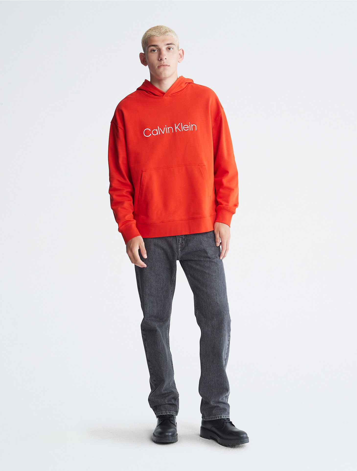 Худи Calvin Klein Relaxed Fit Standard Logo Desrt Orange/Burnt Copper