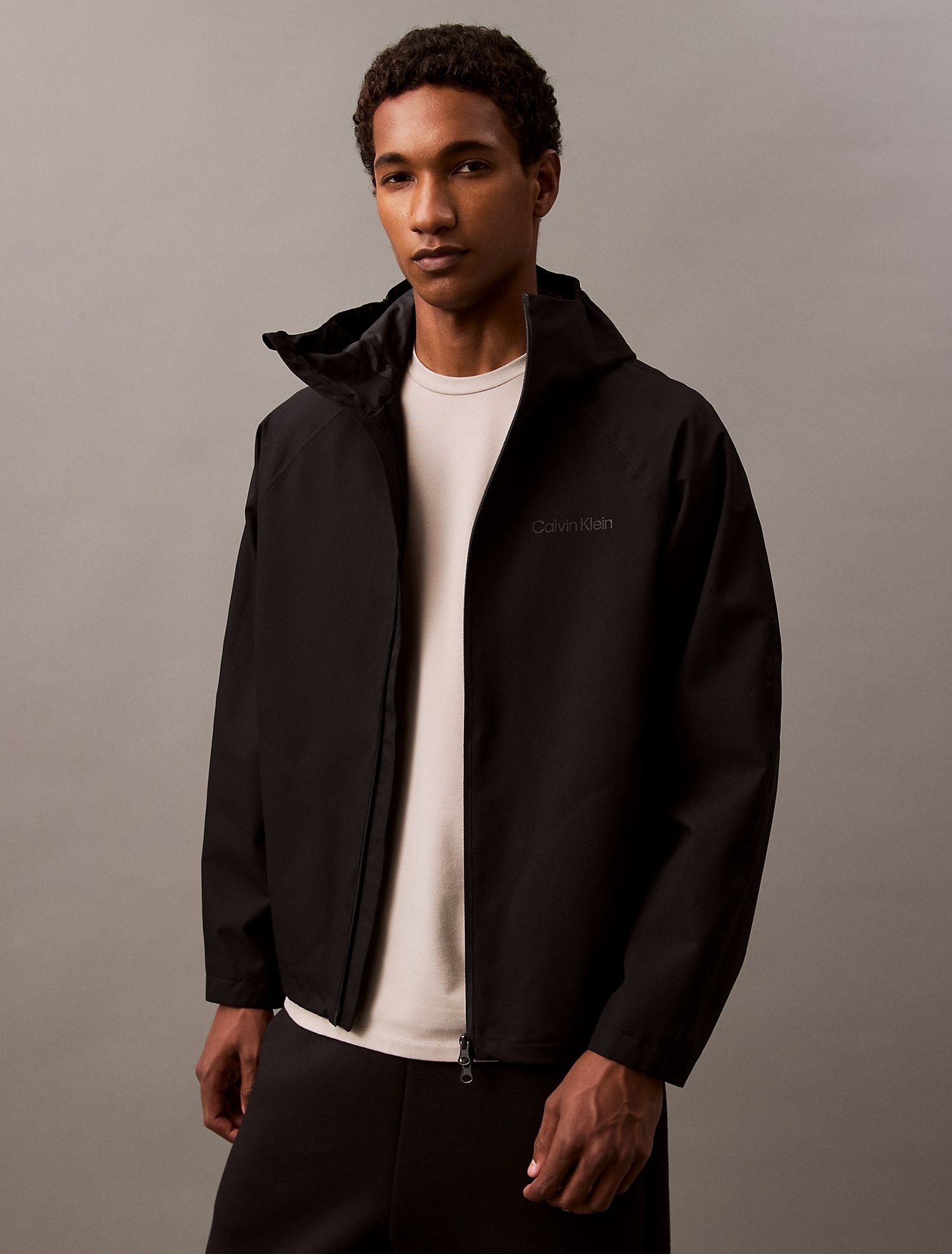 Куртка Calvin Klein Waterproof Windbreaker Black Beauty