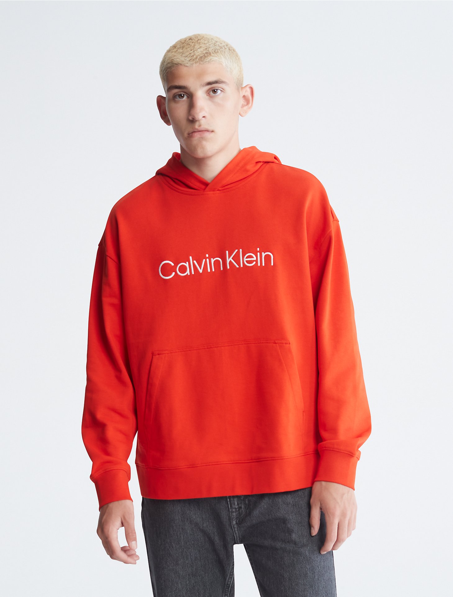 Худи Calvin Klein Relaxed Fit Standard Logo Desrt Orange/Burnt Copper