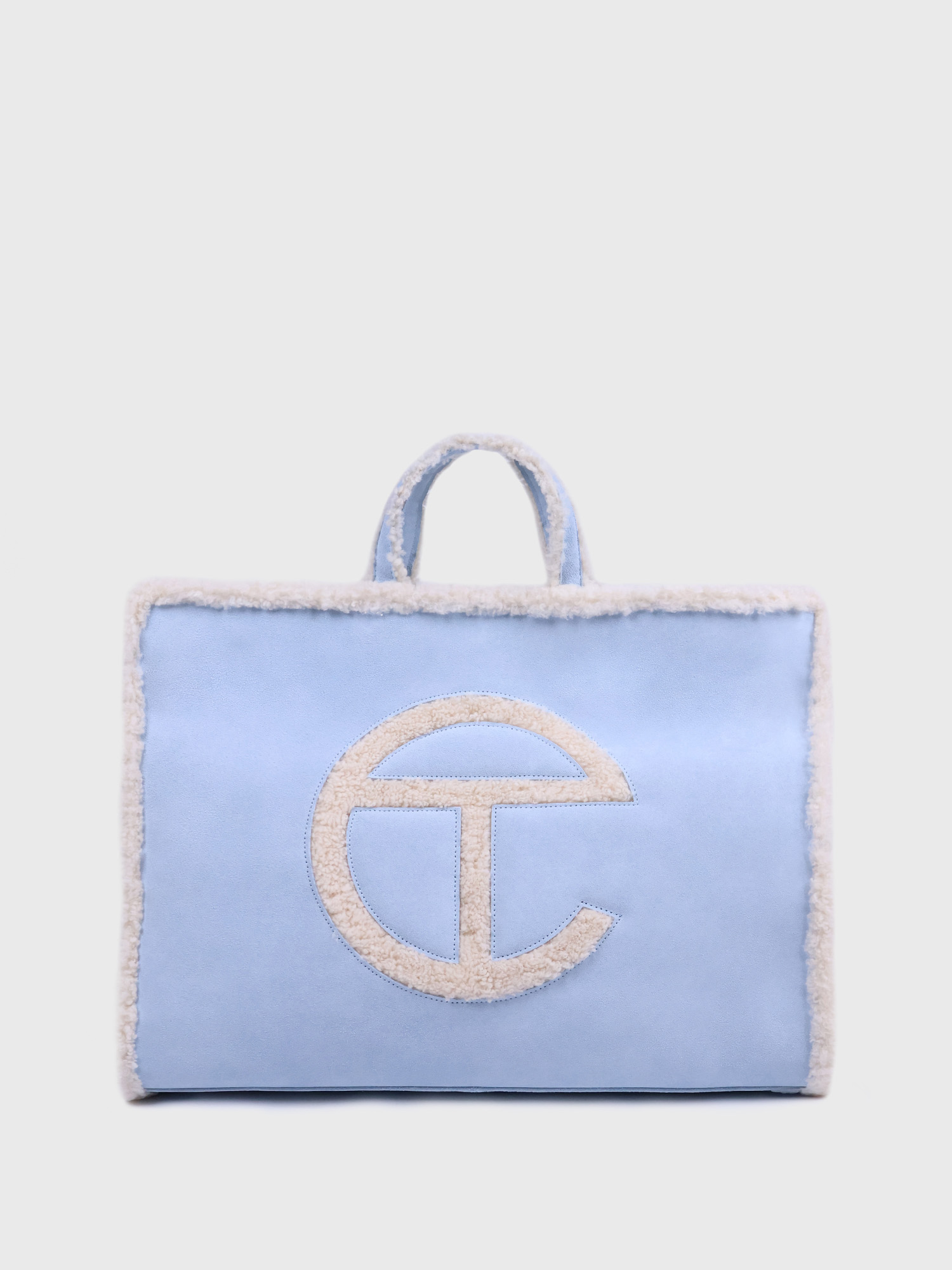 Сумка Ugg X Telfar Large Suede Baby Blue